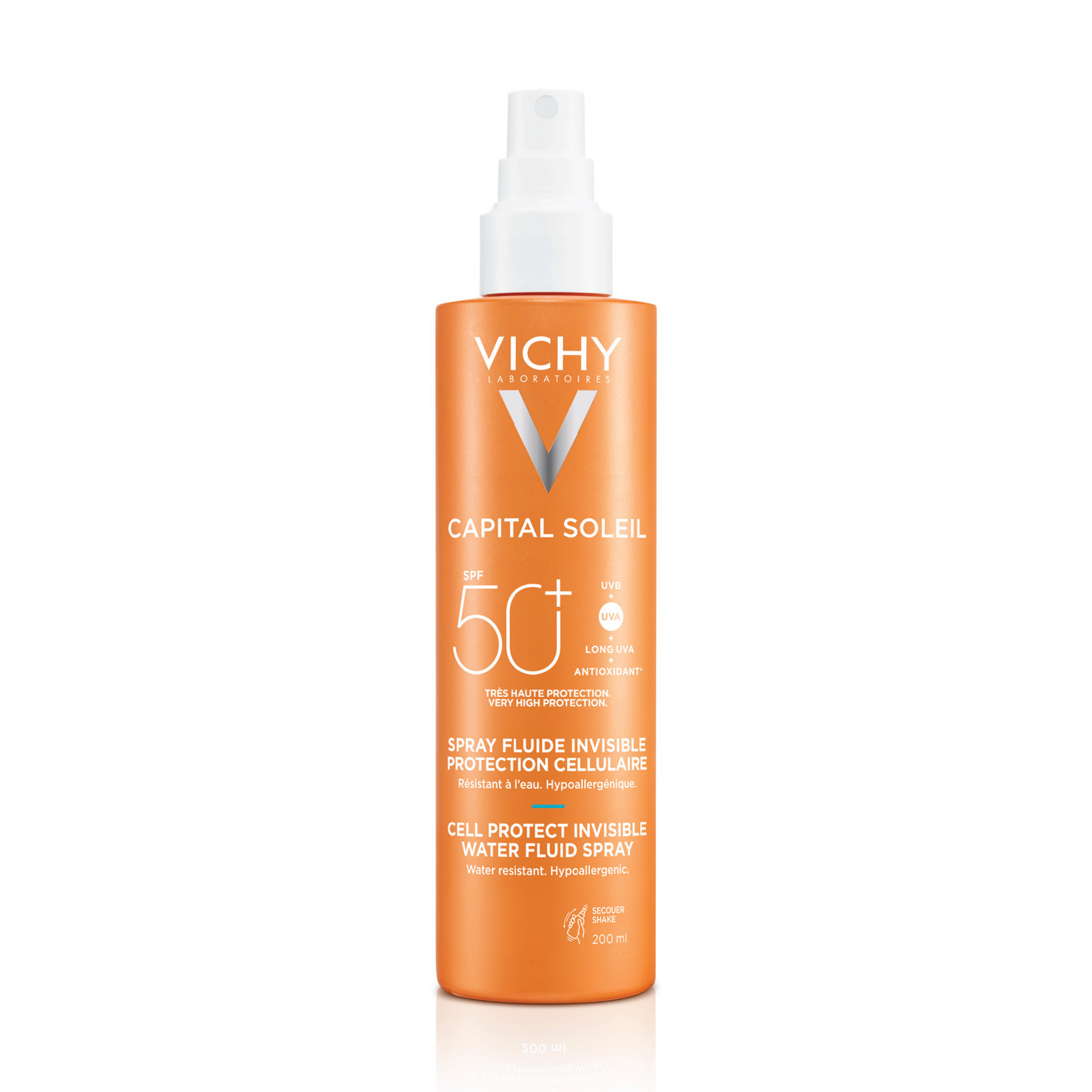 Vichy Capital Soleil Cell Protect UV Spray SPF50+, 200 ml