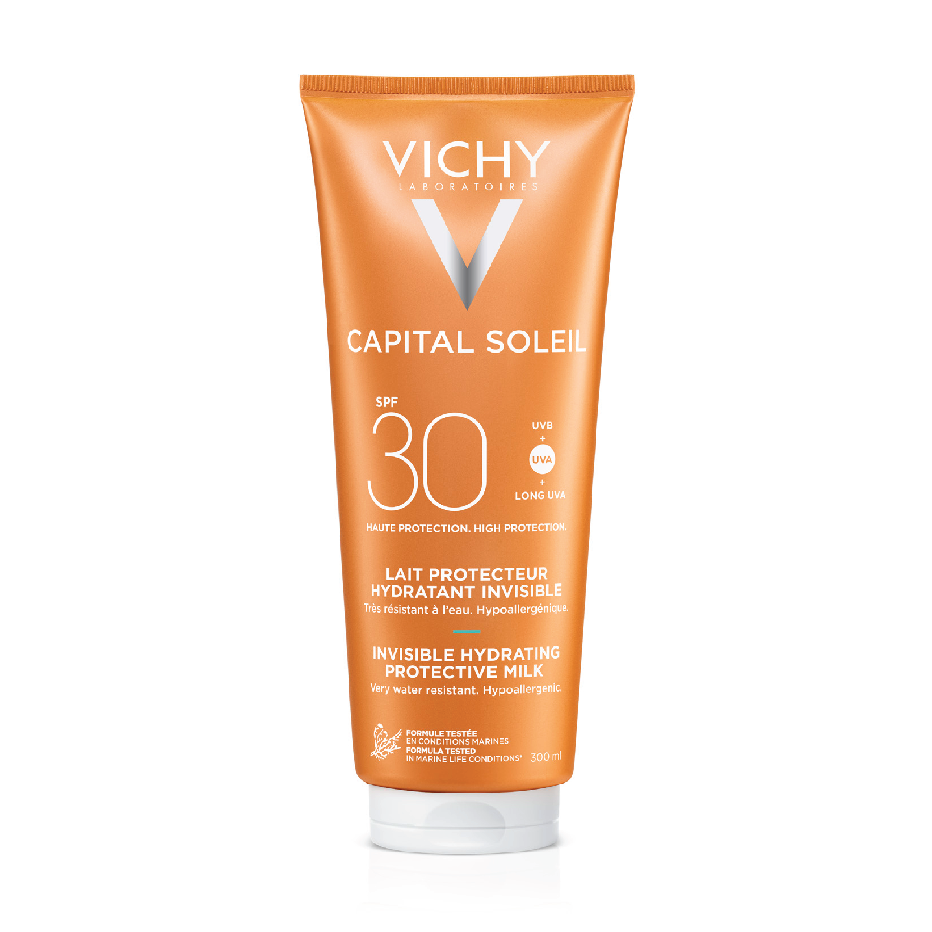 Vichy Capital Soleil Invisible Hydrating Protective Milk SPF30, 300 ml