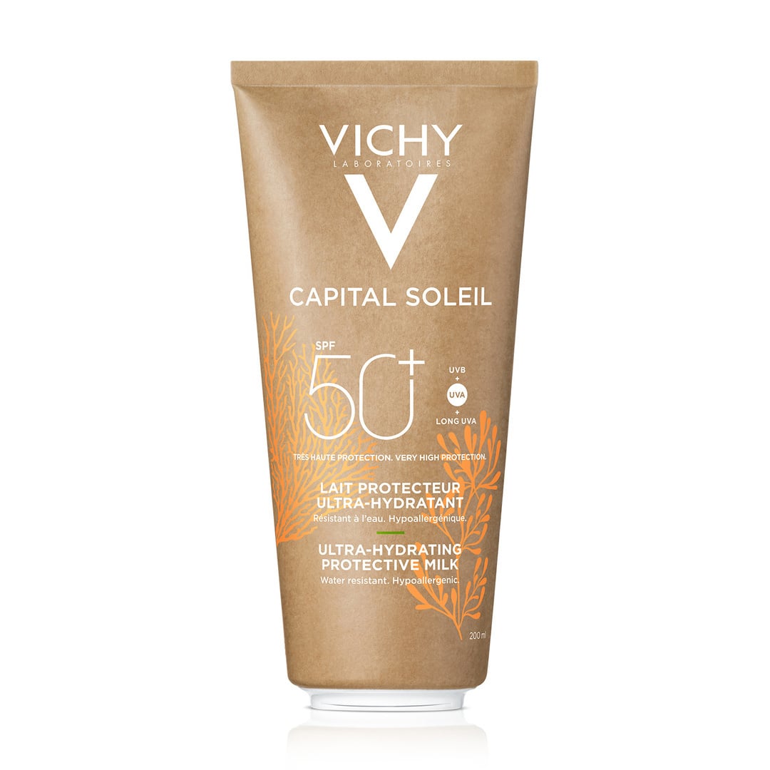 Vichy Capital Soleil Solar Eco-Designed Milk Face & Body SPF50+, 200 ml