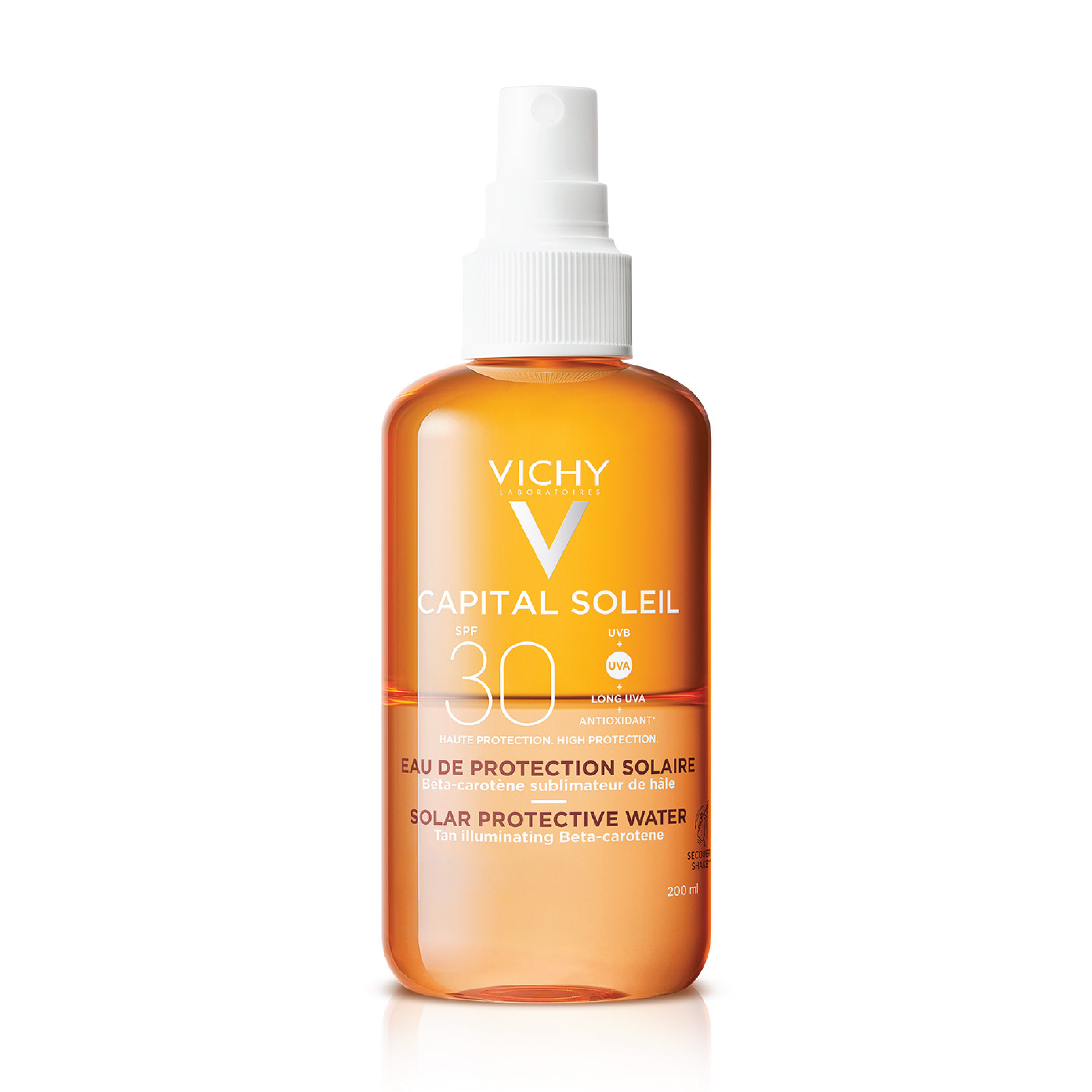 Vichy Capital Soleil Tan Protective Water SPF30, 200 ml
