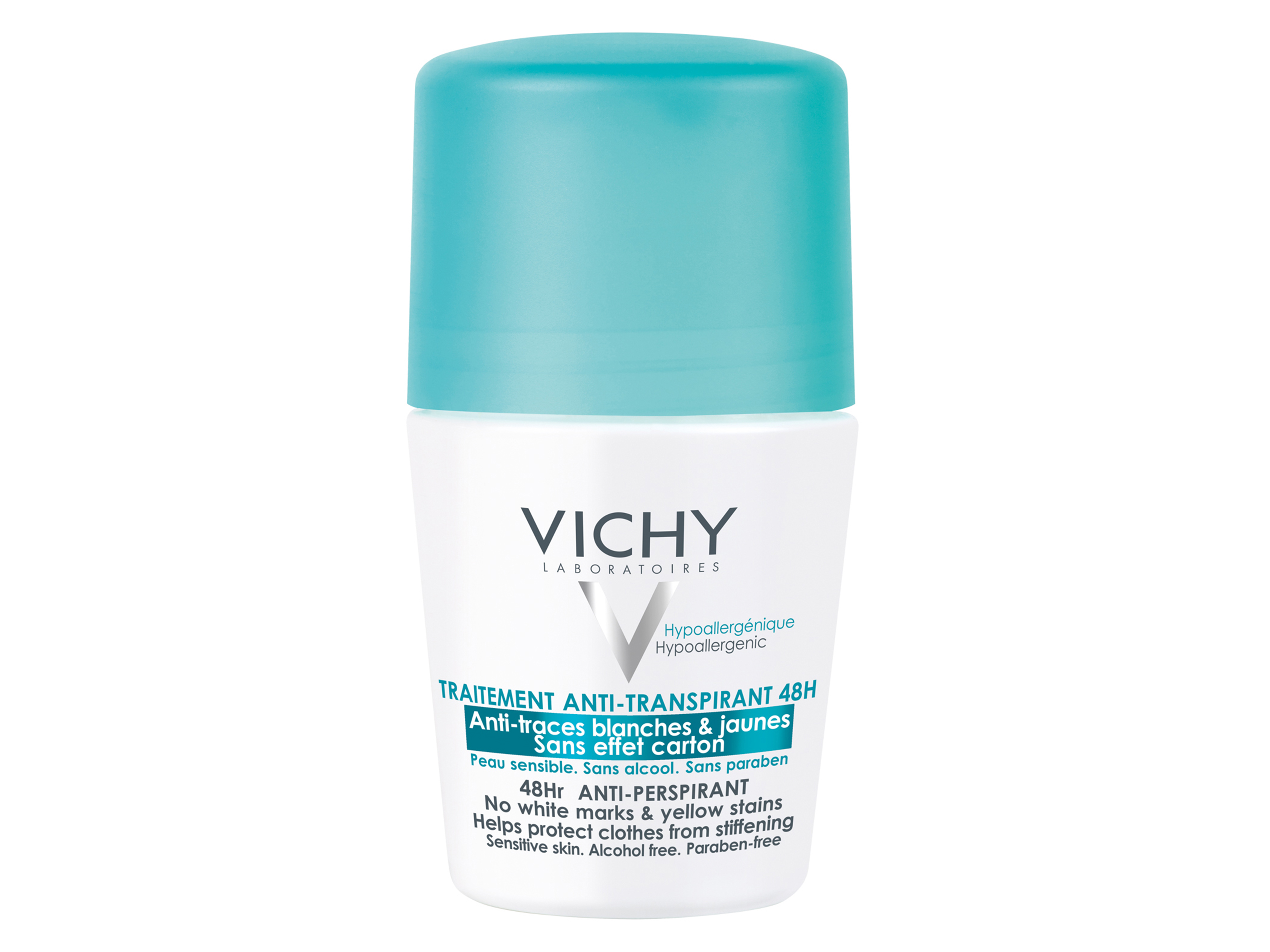 Vichy Anti-Trace 48Hr Anti-Perspirant, Med parfyme, 50 ml
