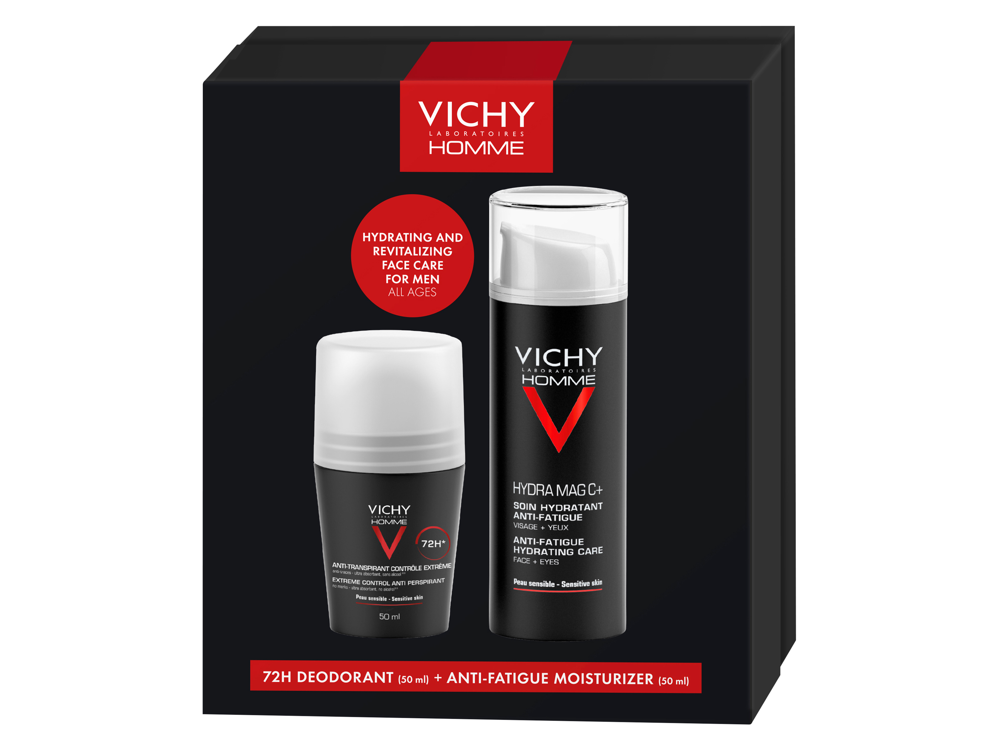 Vichy Homme Gave, Gavesett, 1 sett