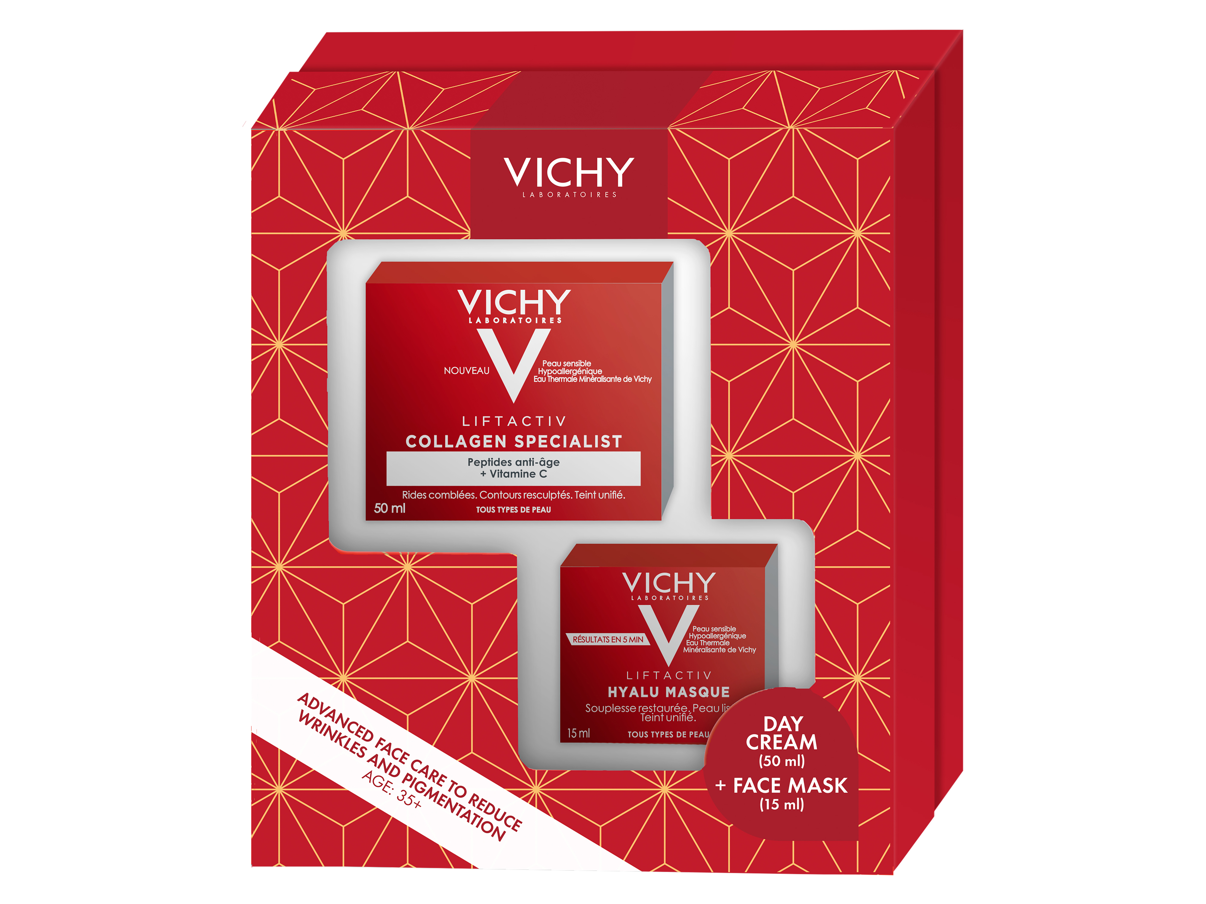Vichy Liftactiv Collagen specialist, 1 sett