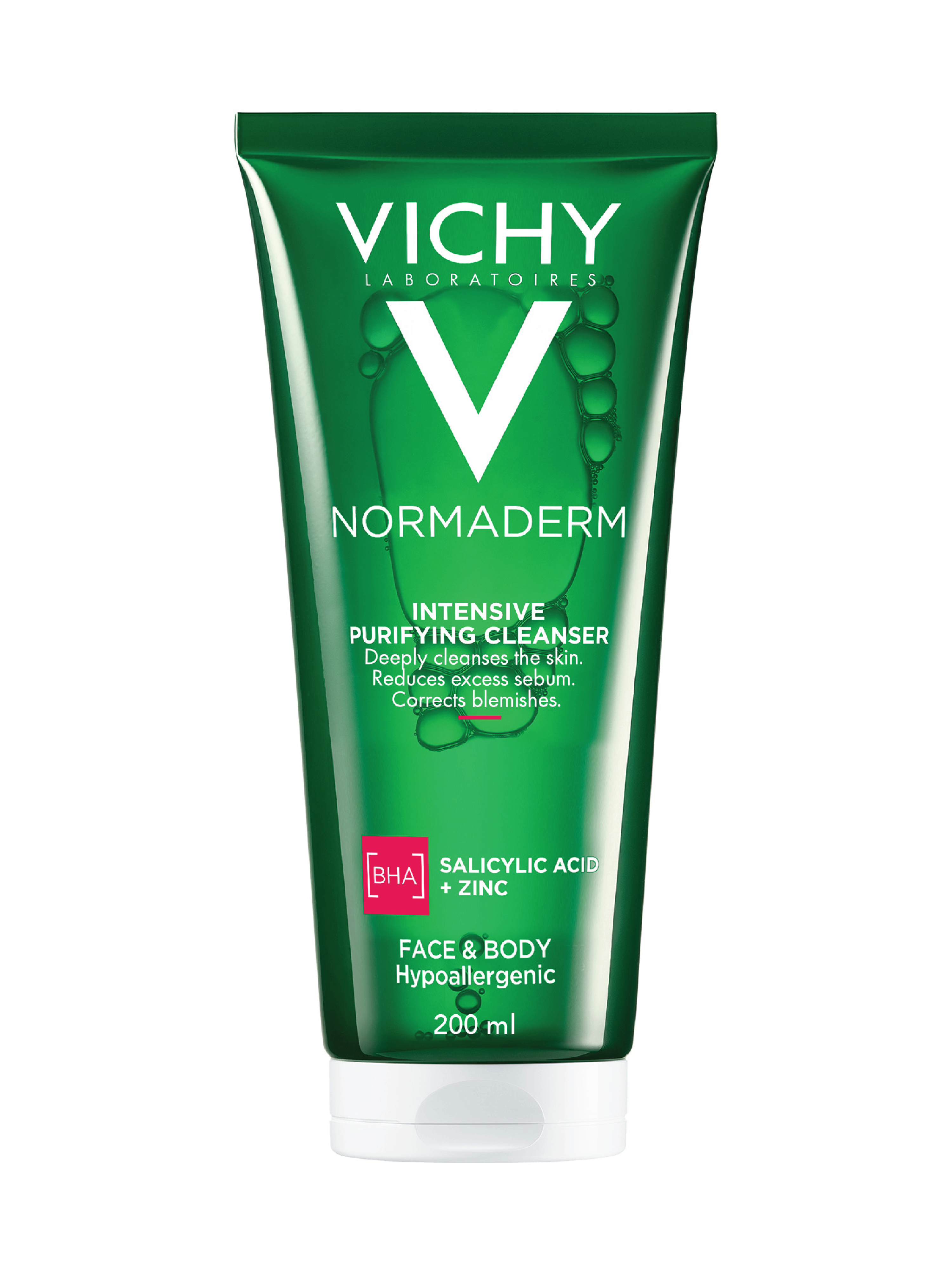 Vichy Normaderm Phytosolution Intensive Purifying Gel, 200 ml