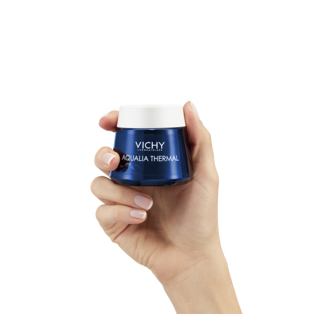 Vichy Aqualia Thermal Night Spa Nattkrem, 75 ml