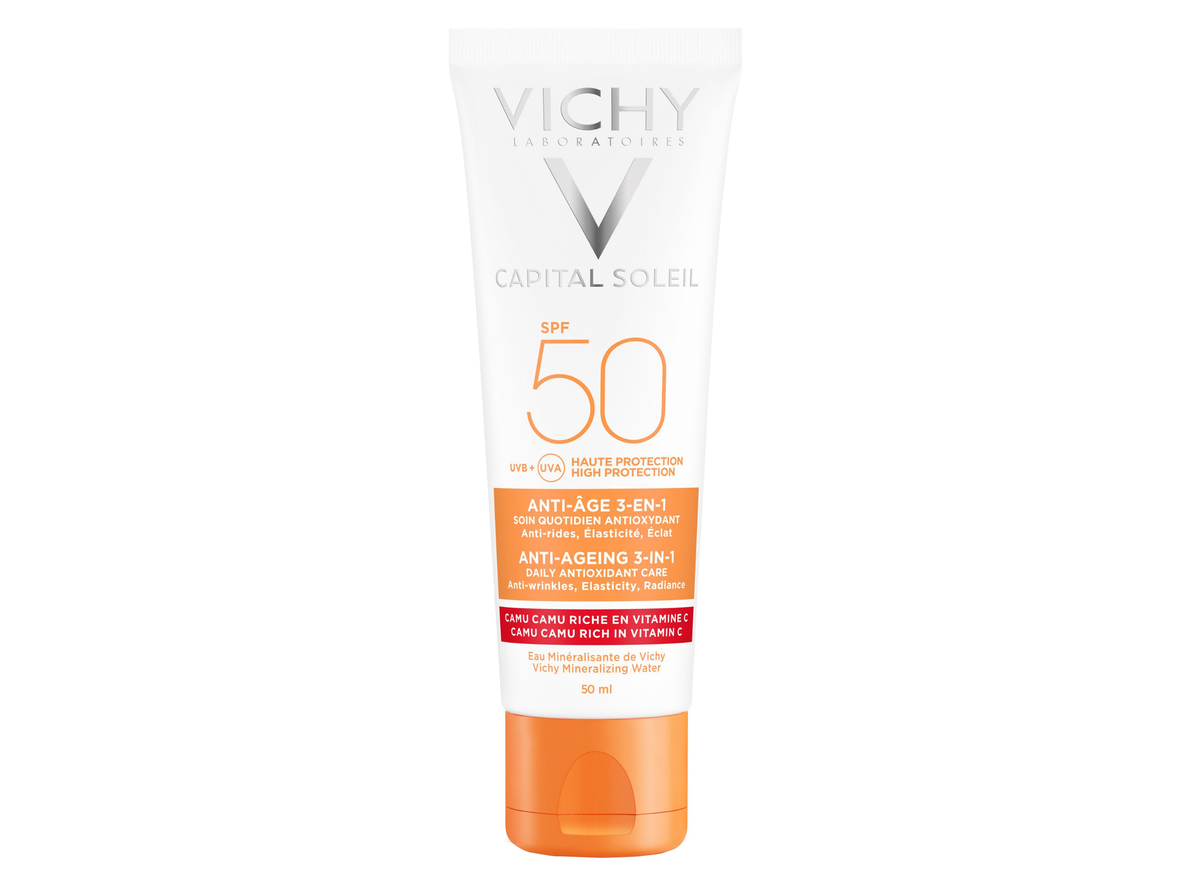 Vichy Capital Soleil Anti-Age 3in1 SPF50, 50 ml