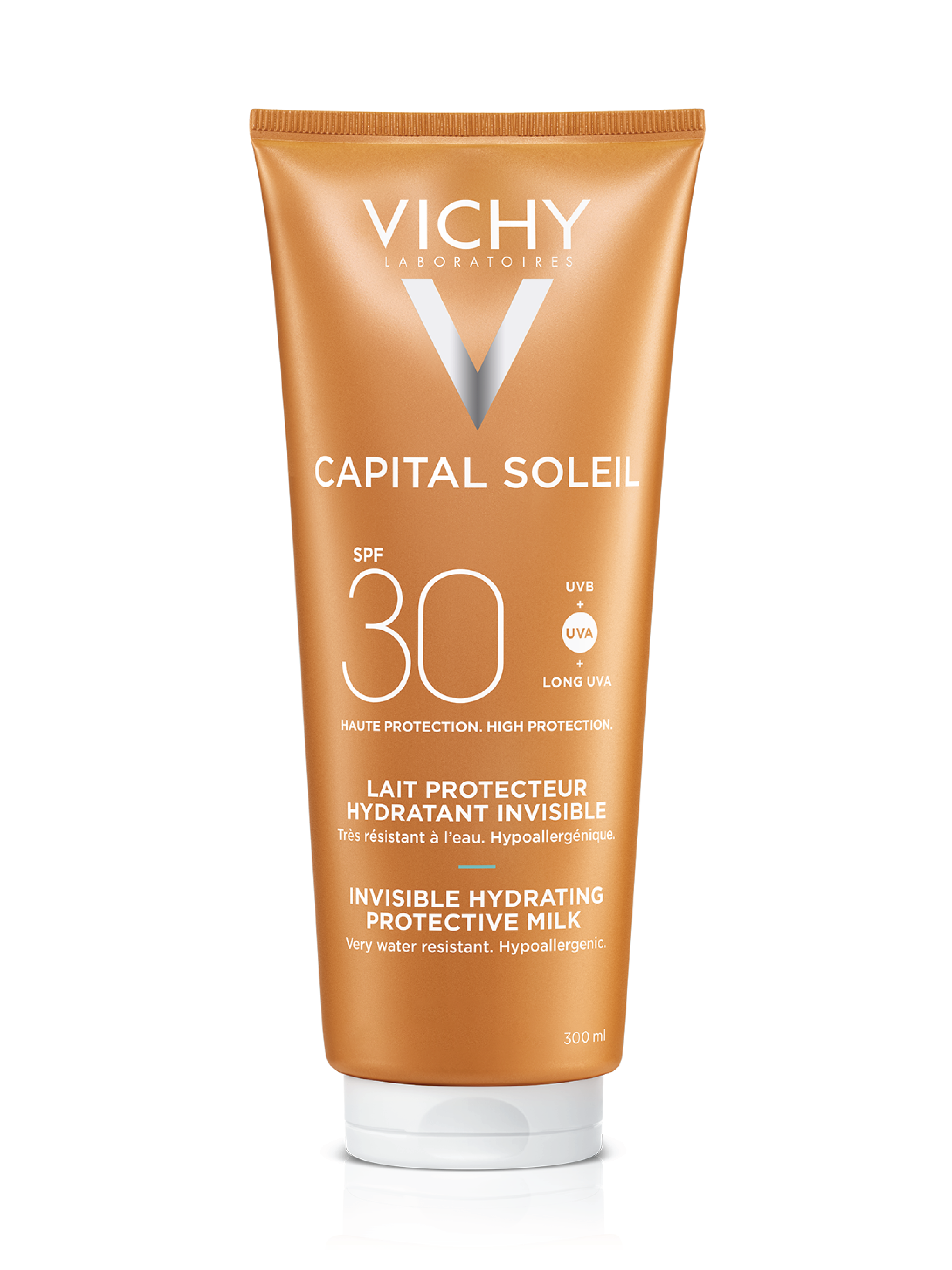 Vichy Capital Soleil Invisible Hydrating Protective Milk SPF30, 300 ml