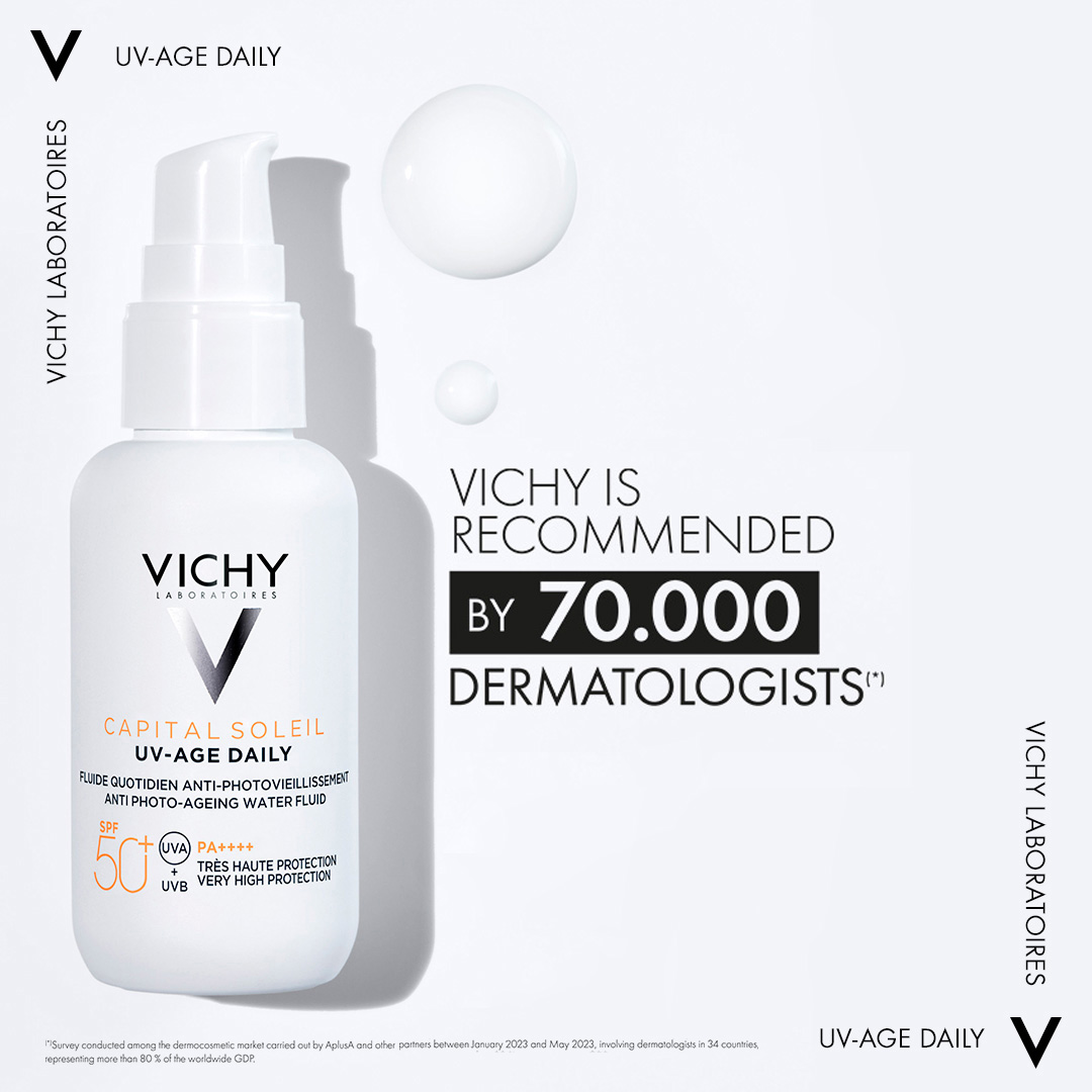 Vichy Capital Soleil UV-Age Daily SPF50+, 40 ml