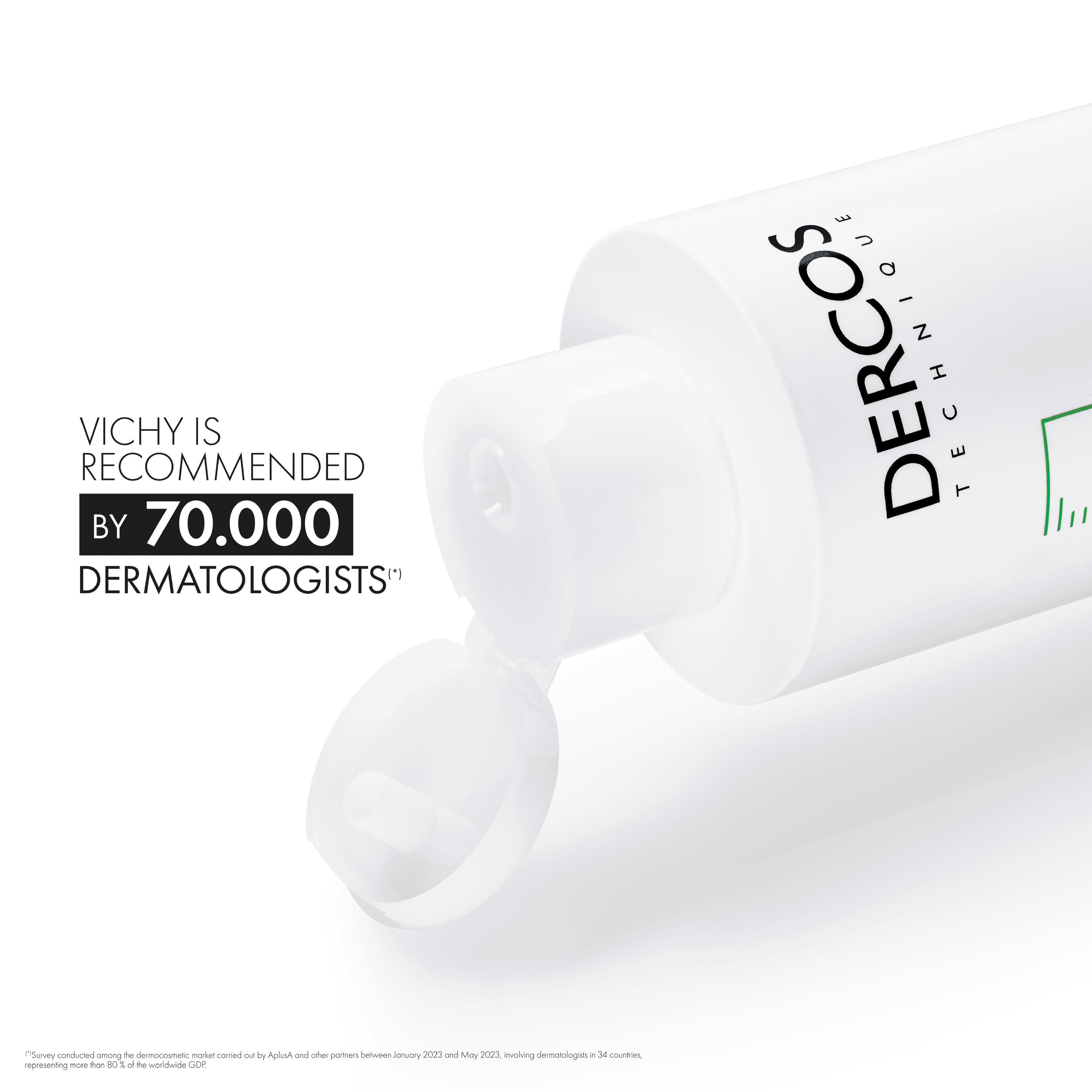 Vichy Dercos Anti-Dandruff Shampoo for Dry Hair, 200 ml