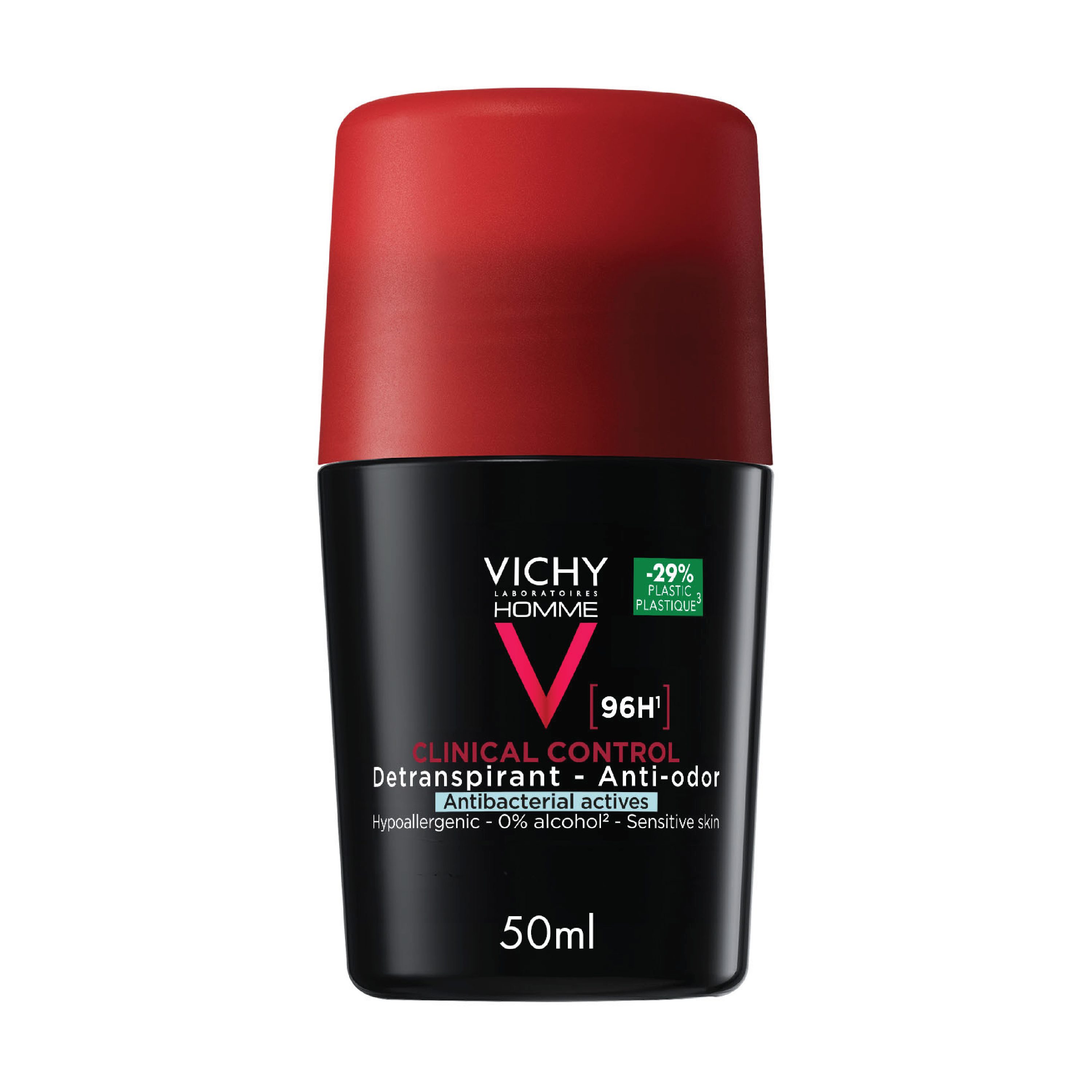 Vichy Homme Anti-Perspirant Clinical Control 96H, 50 ml