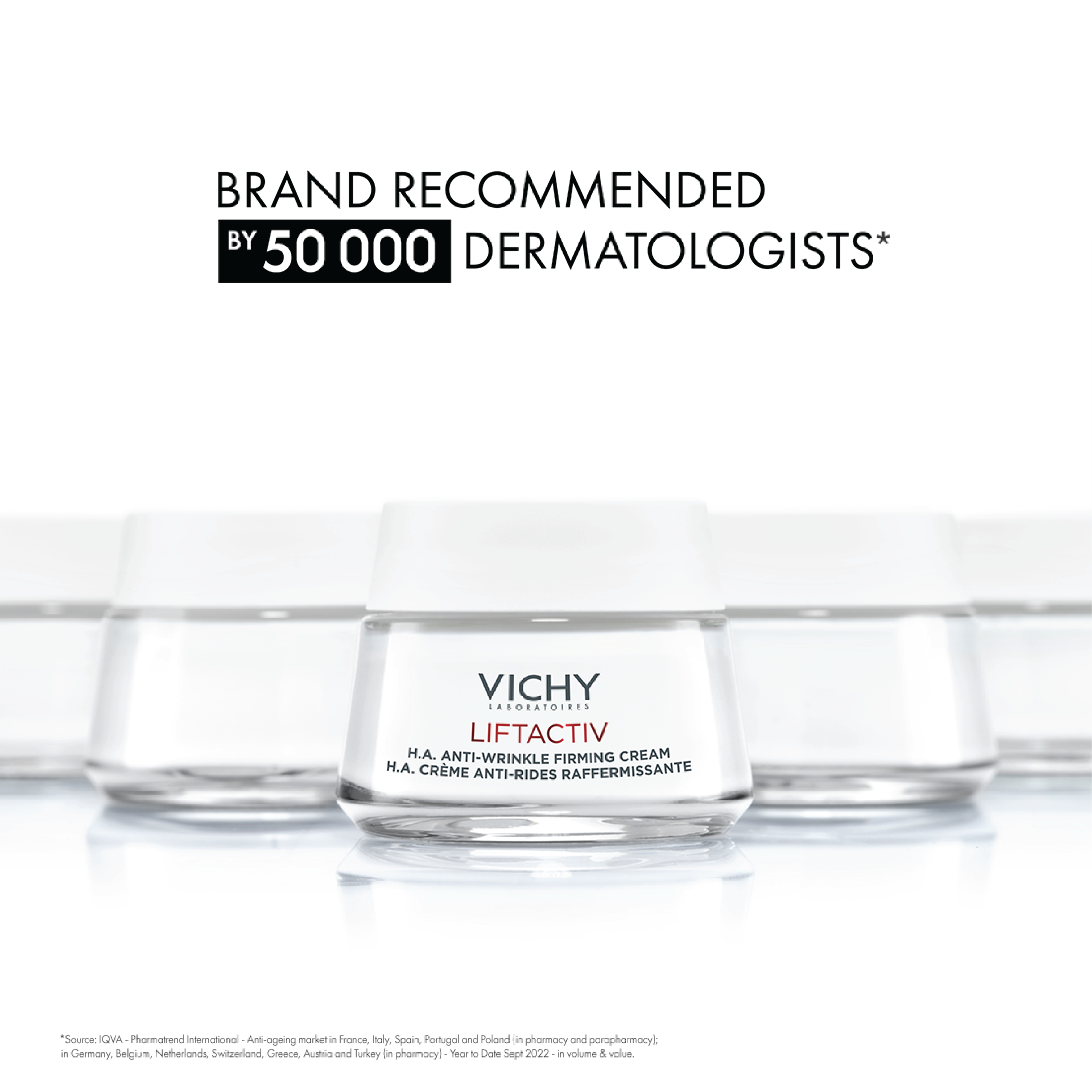 Vichy Liftactiv H.A. Anti-Wrinkle Day Cream, 50 ml