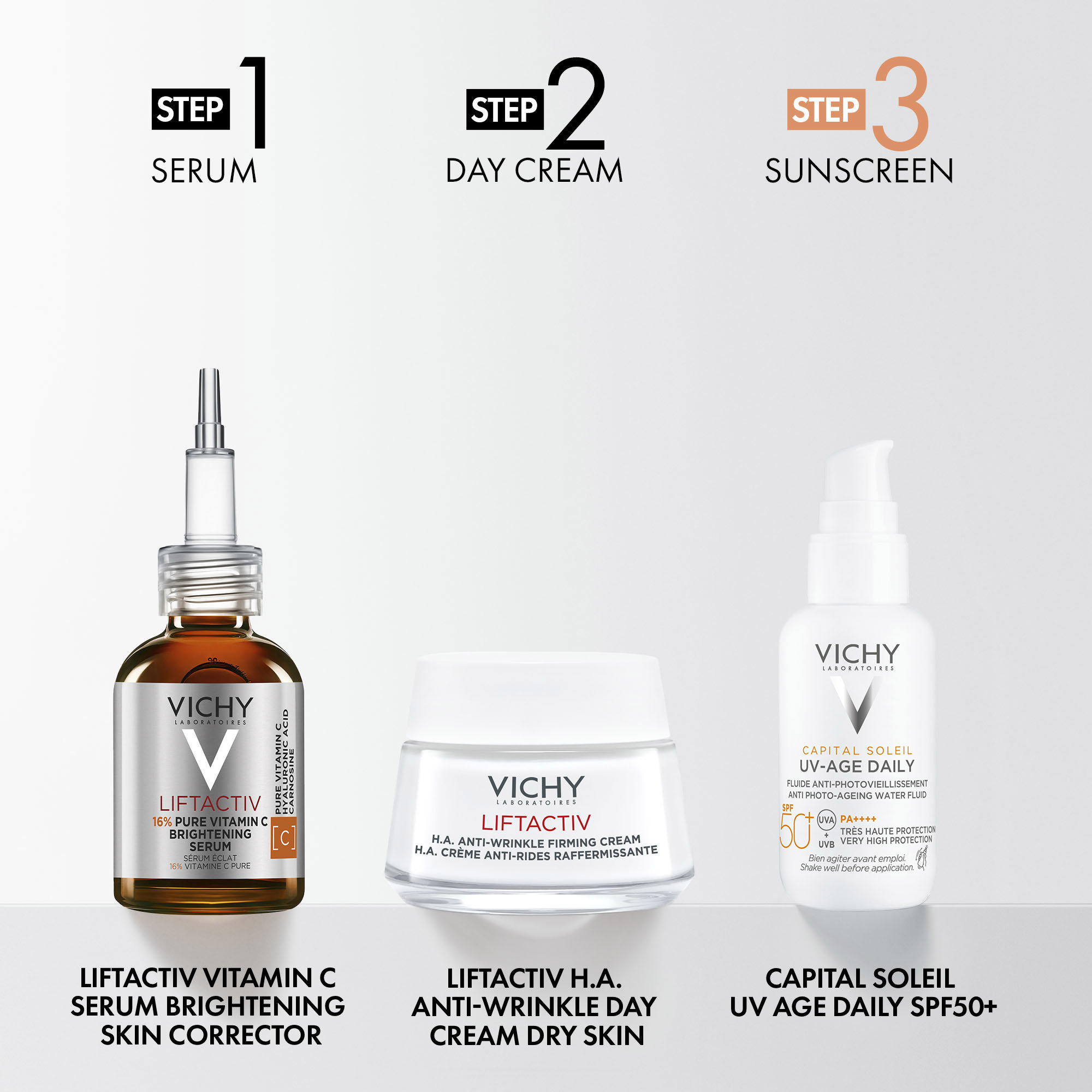 Vichy Liftactiv H.A. Anti-Wrinkle Day Cream, 50 ml