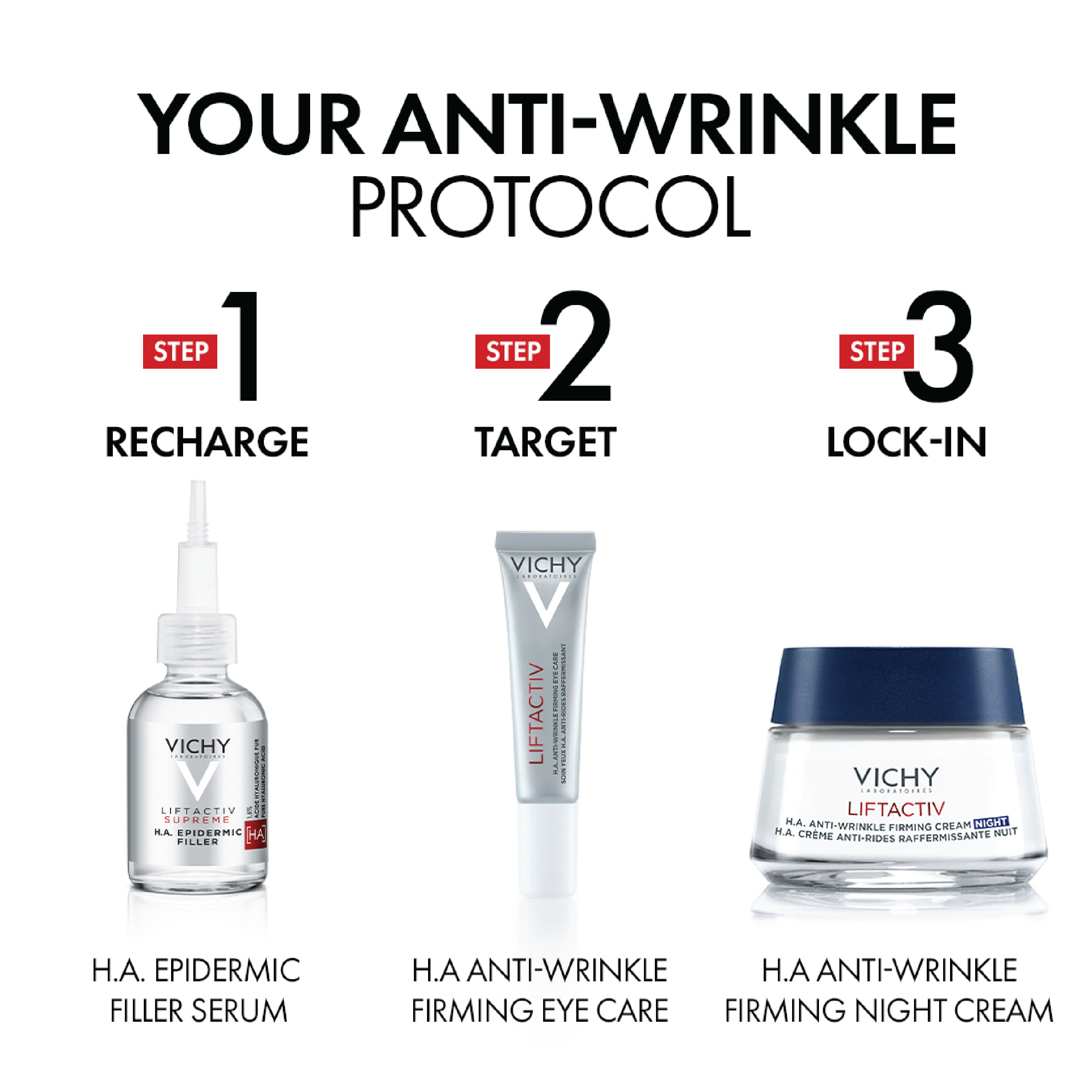 Vichy Liftactiv H.A. Night Cream, 50 ml