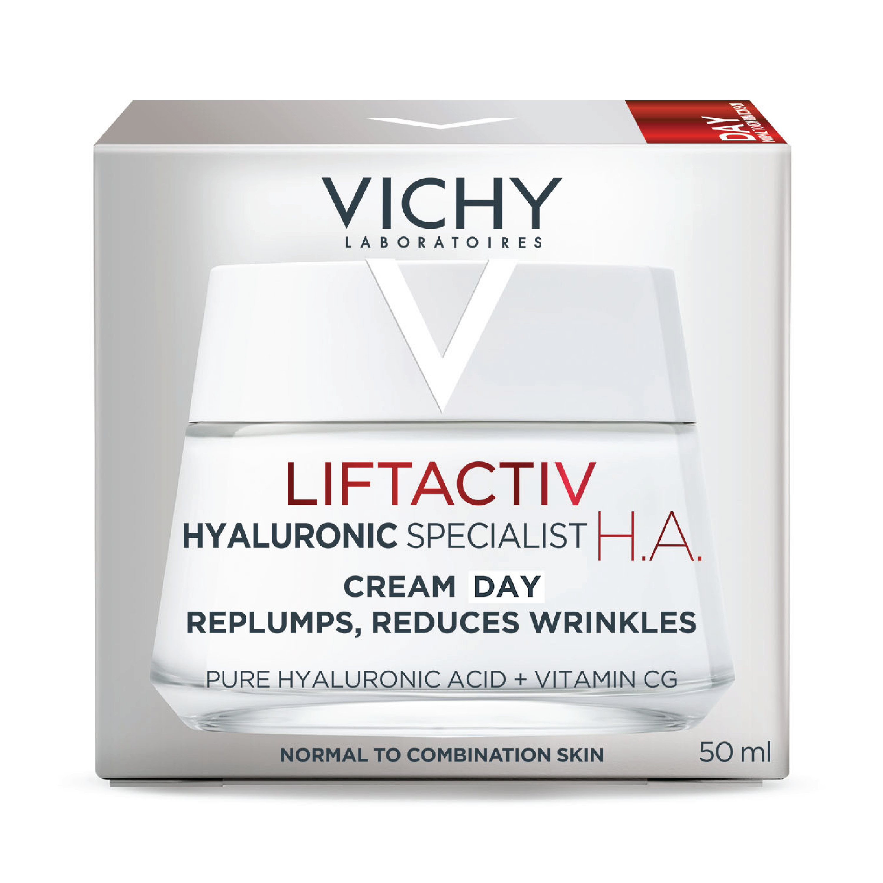 Vichy Liftactiv Hyaluronic Specialist H.A. Day Cream, Normal and Combination Skin, 50 ml