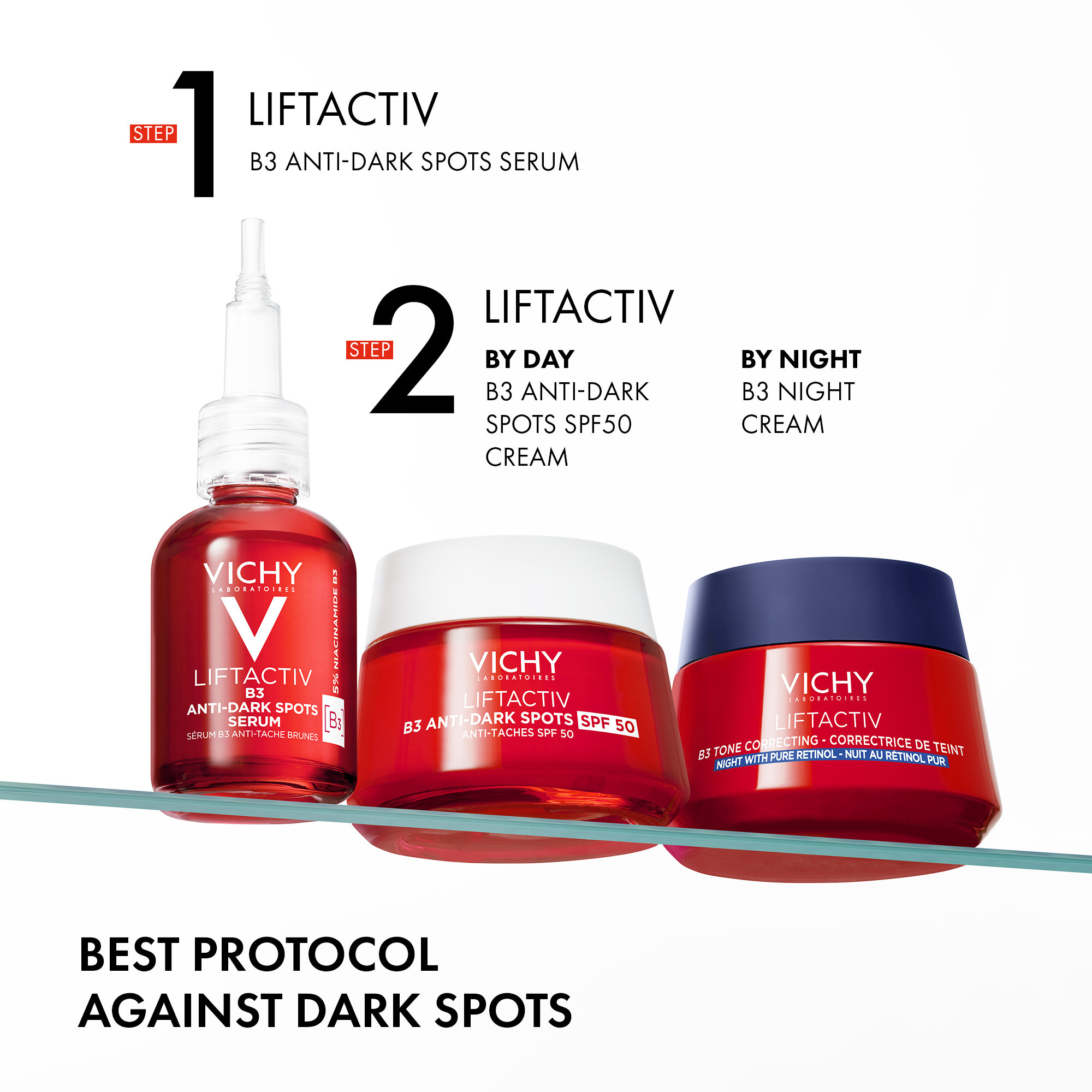 Vichy Liftactiv Pigment Specialist B3 Night Nattkrem, 50 ml