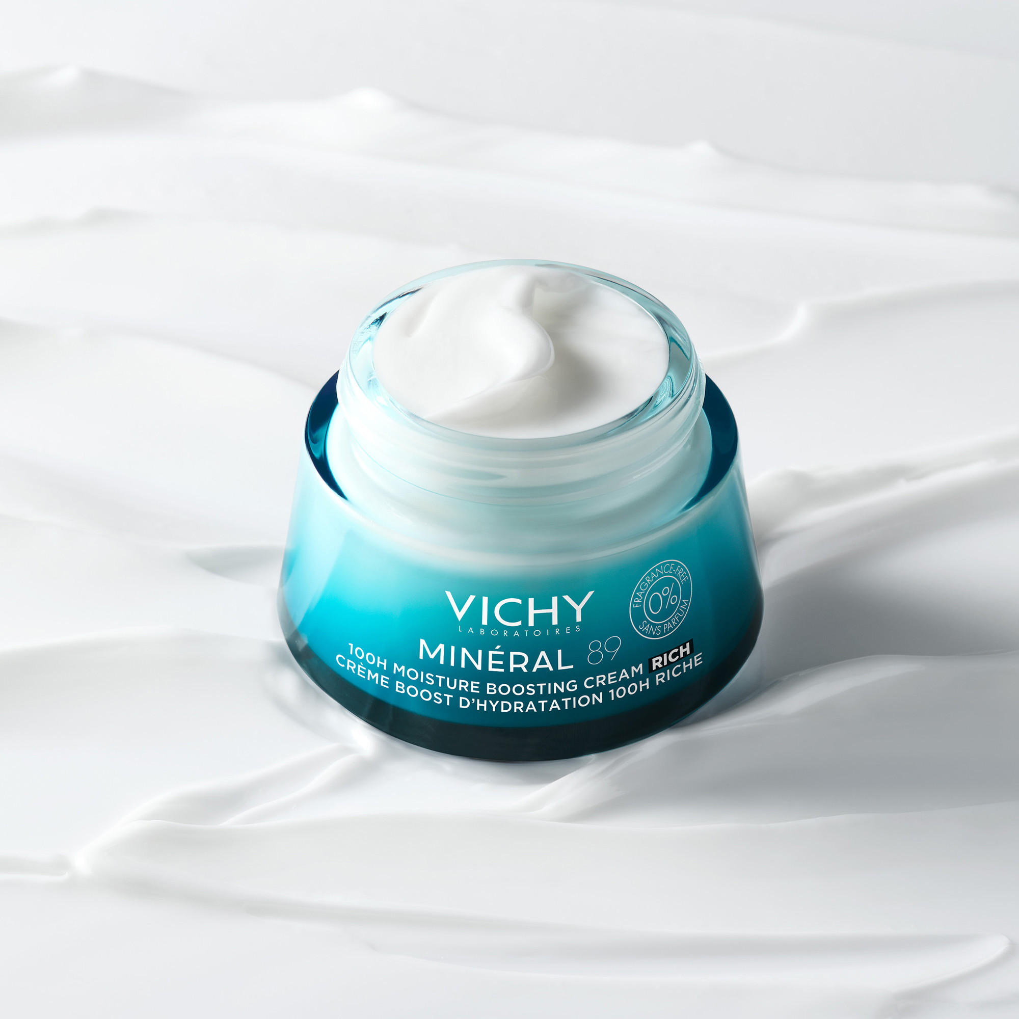 Vichy Minéral 89 100H Moisture Boosting Cream Rich, 50 ml