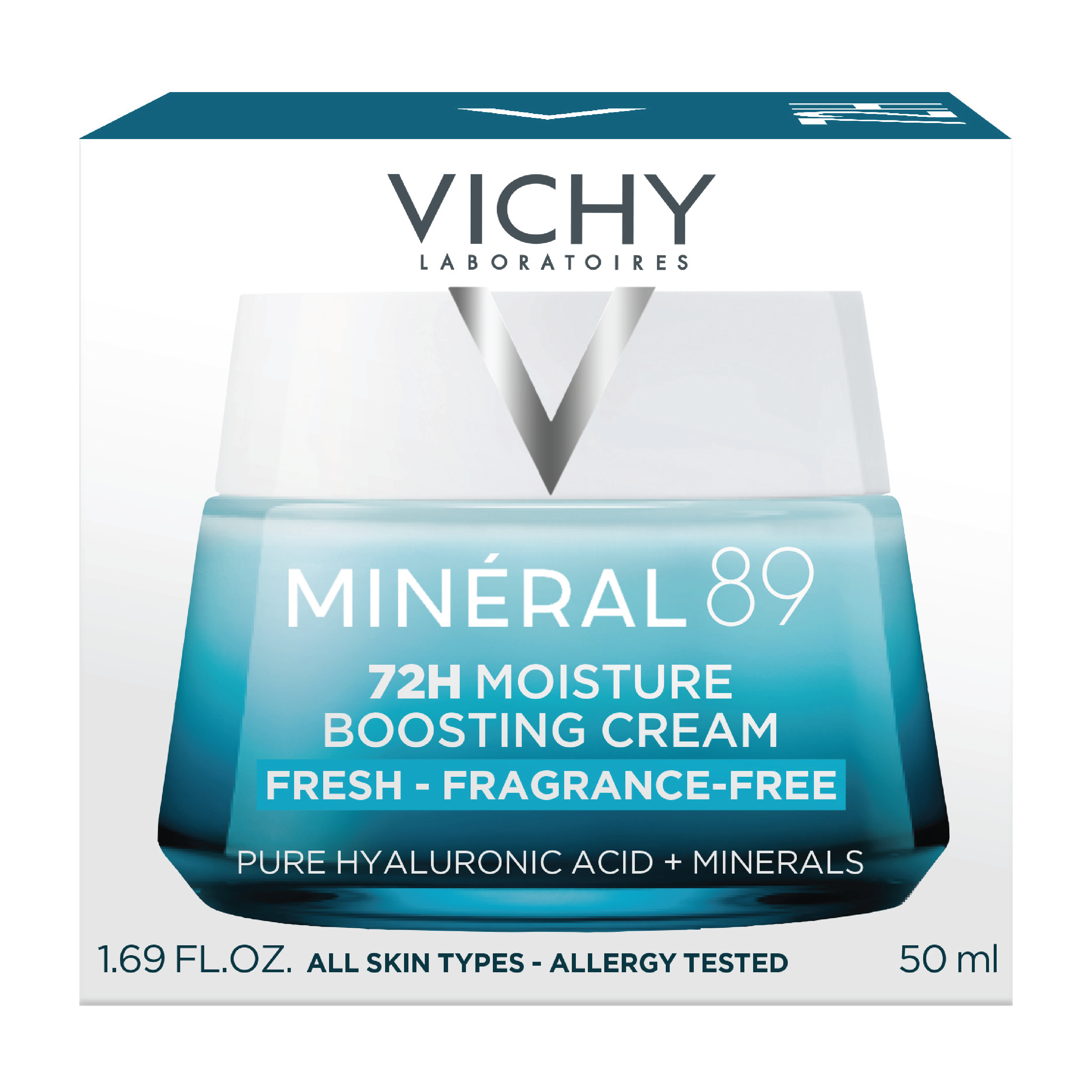 Vichy Minéral 89 72H Moisture Boosting Cream, 50 ml