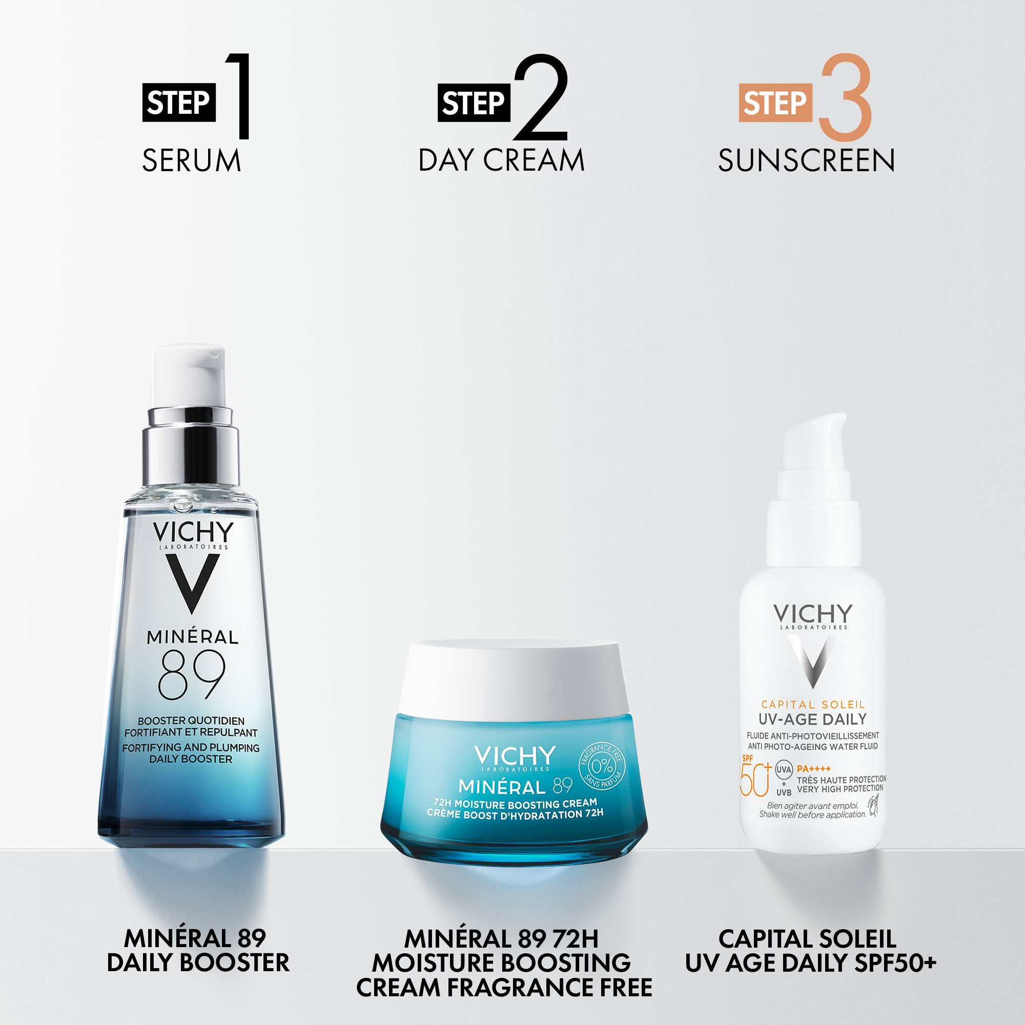 Vichy Minéral 89 72H Moisture Boosting Cream, 50 ml