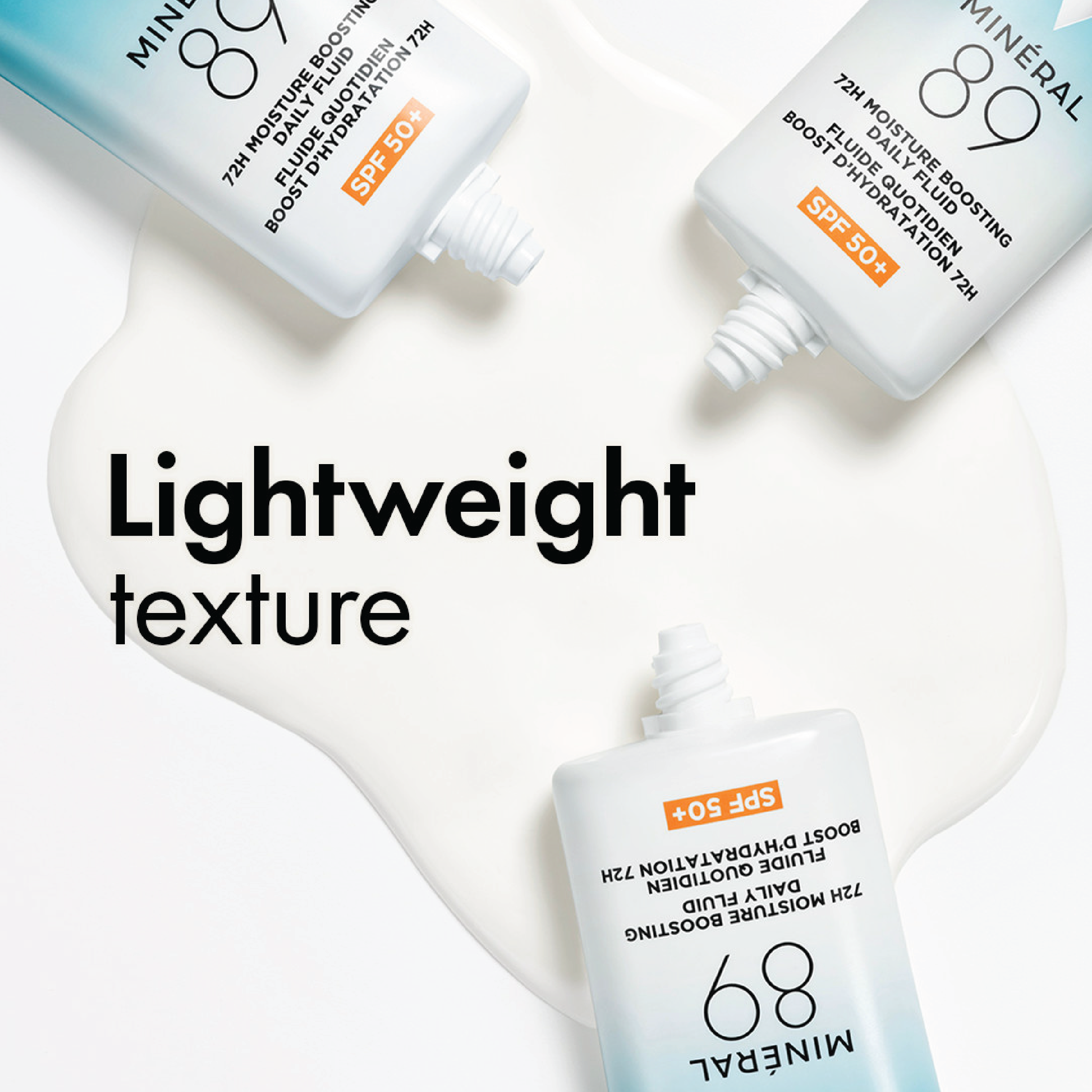 Vichy Minéral 89 72h Moisture Boosting Daily UV-Fluid SPF50, 50 ml