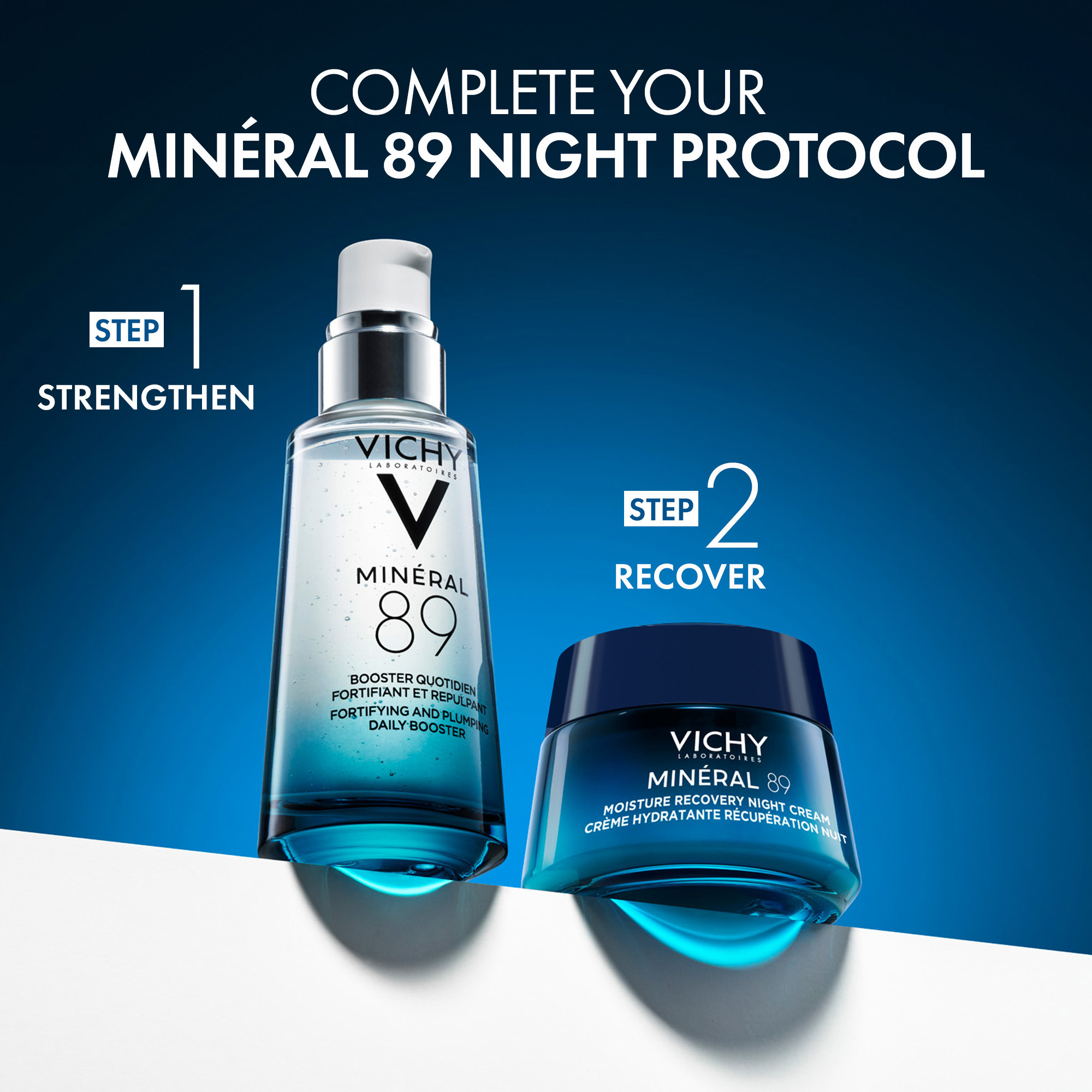 Vichy Minéral 89 Moisture Recovery Night Cream, 50 ml