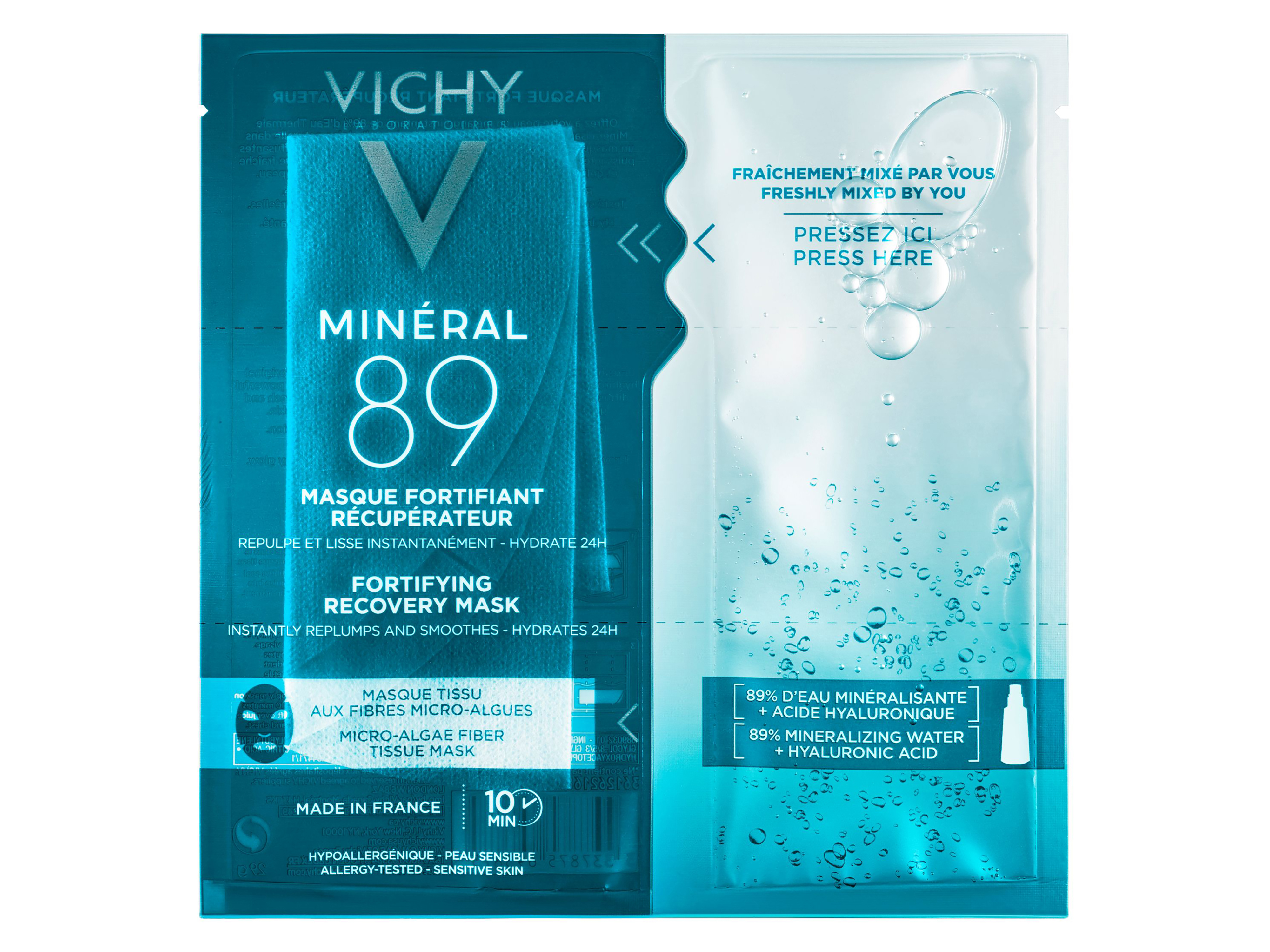 Vichy Mineral 89 Sheet Mask, 1 stk.