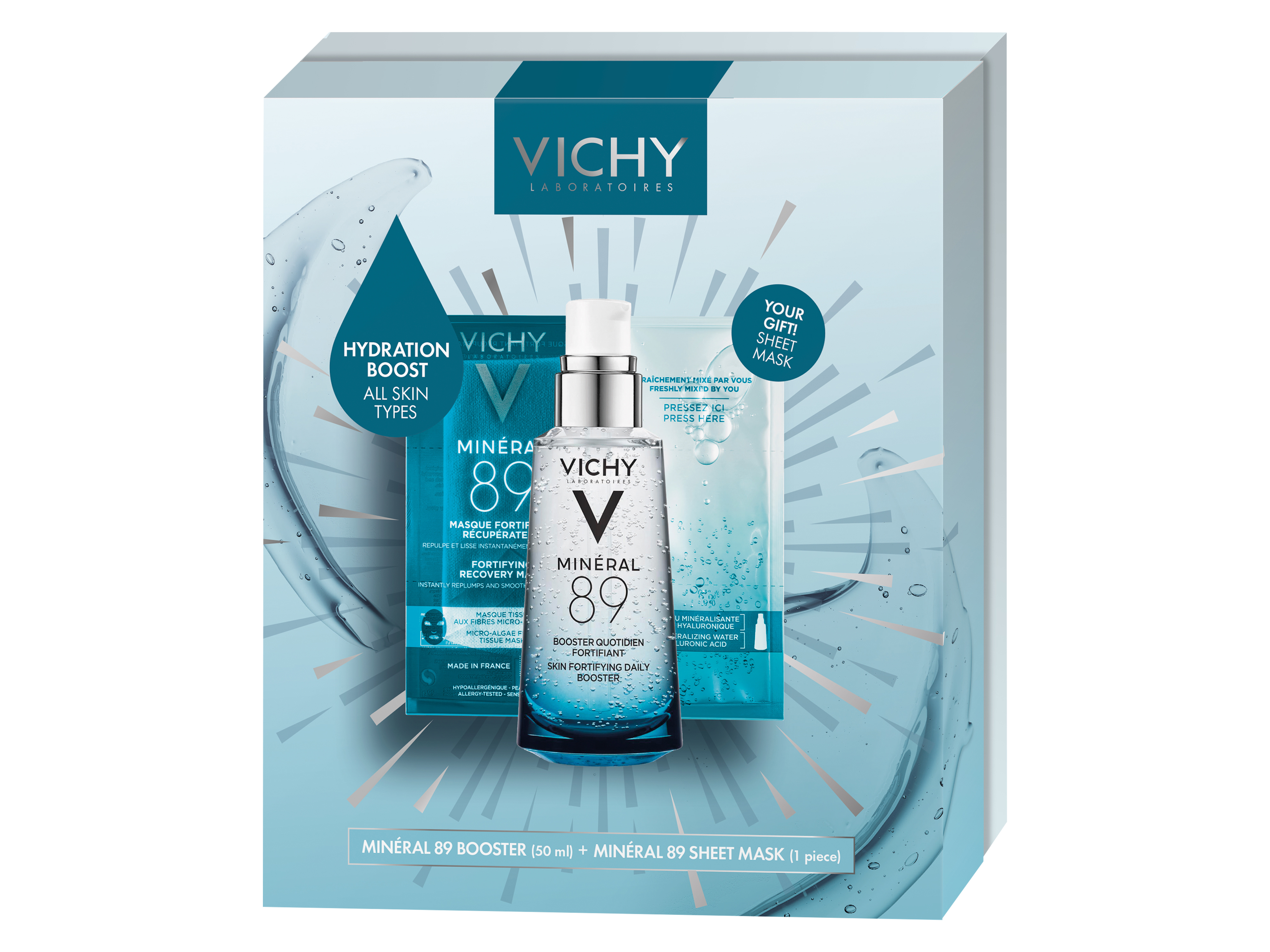 Vichy Vichy Mineral 89 Gave, 1 sett