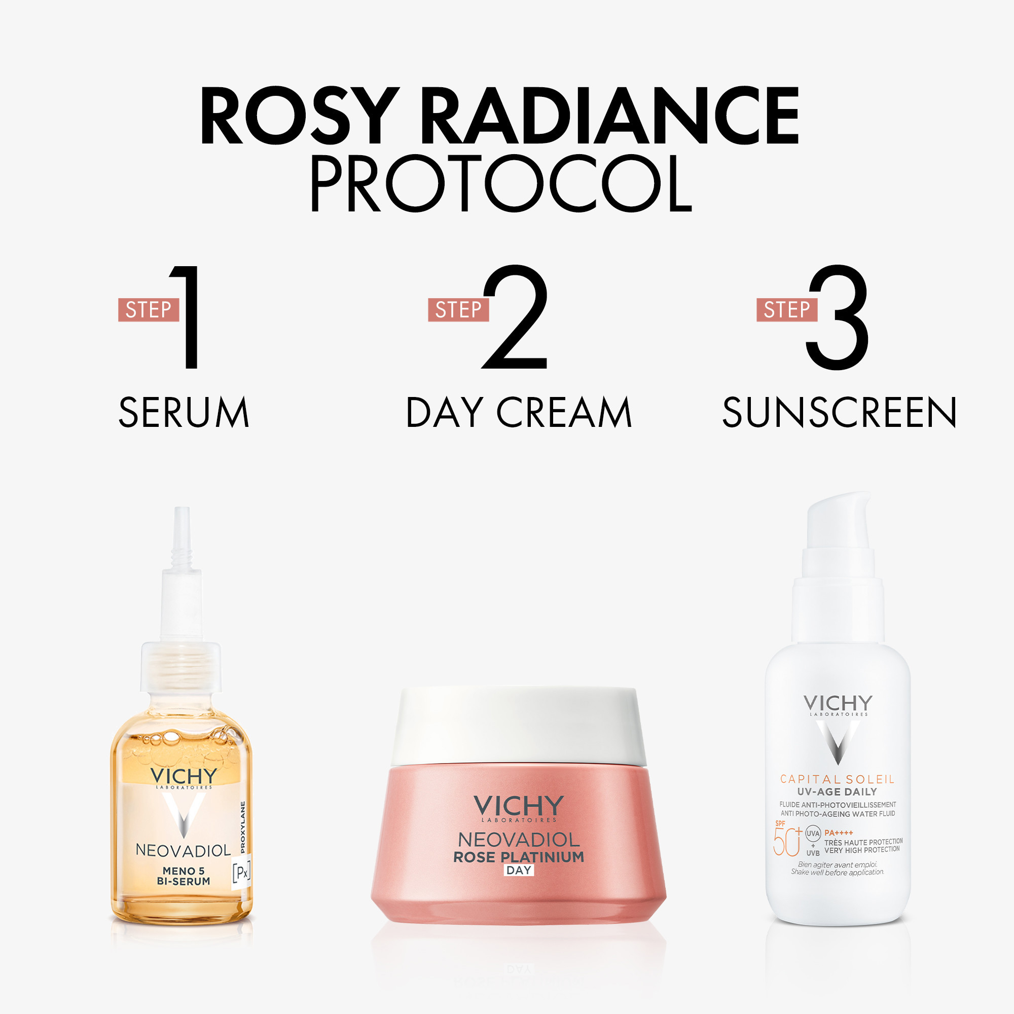 Vichy Neovadiol Rose Platinium Dagkrem, 50 ml