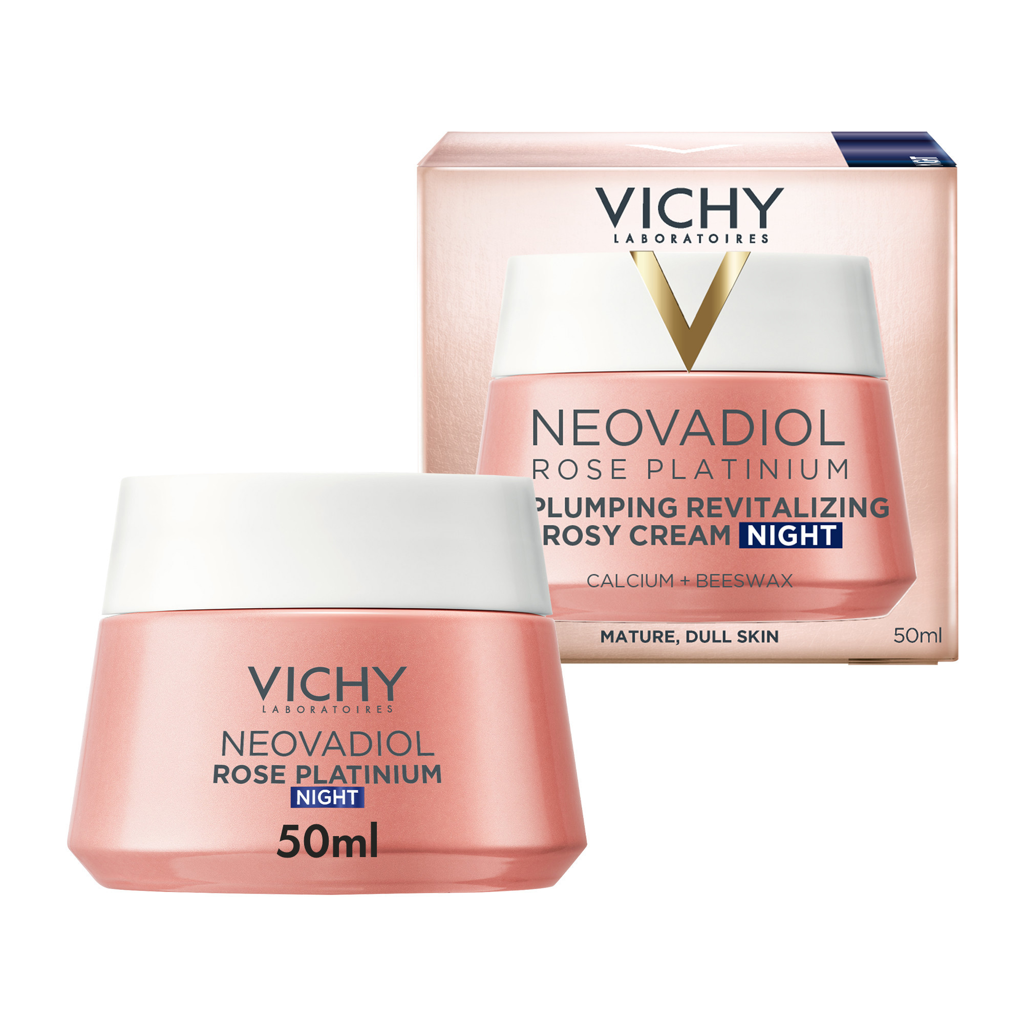 Vichy Neovadiol Rose Platinium Night, 50 ml