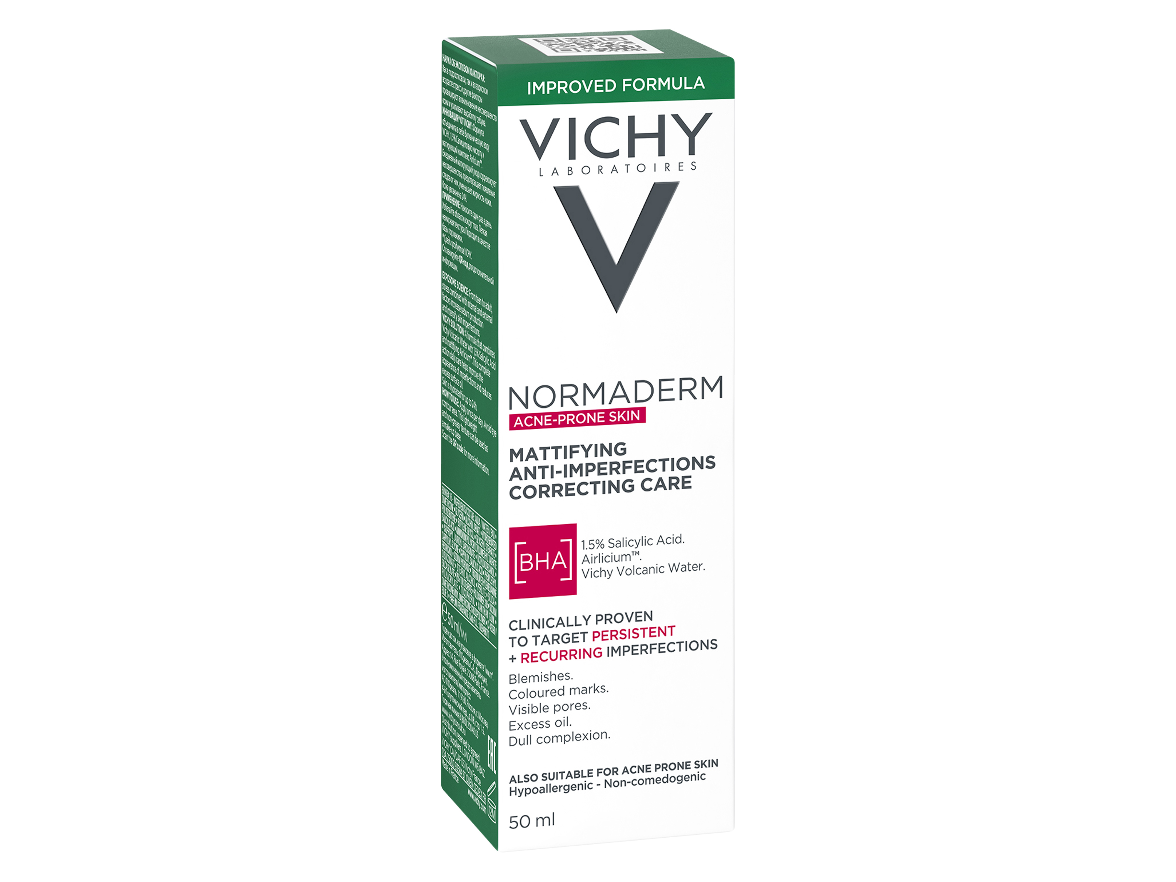 Vichy Normaderm Mattifying Anti-Imperfections Correcting Care, 50 ml