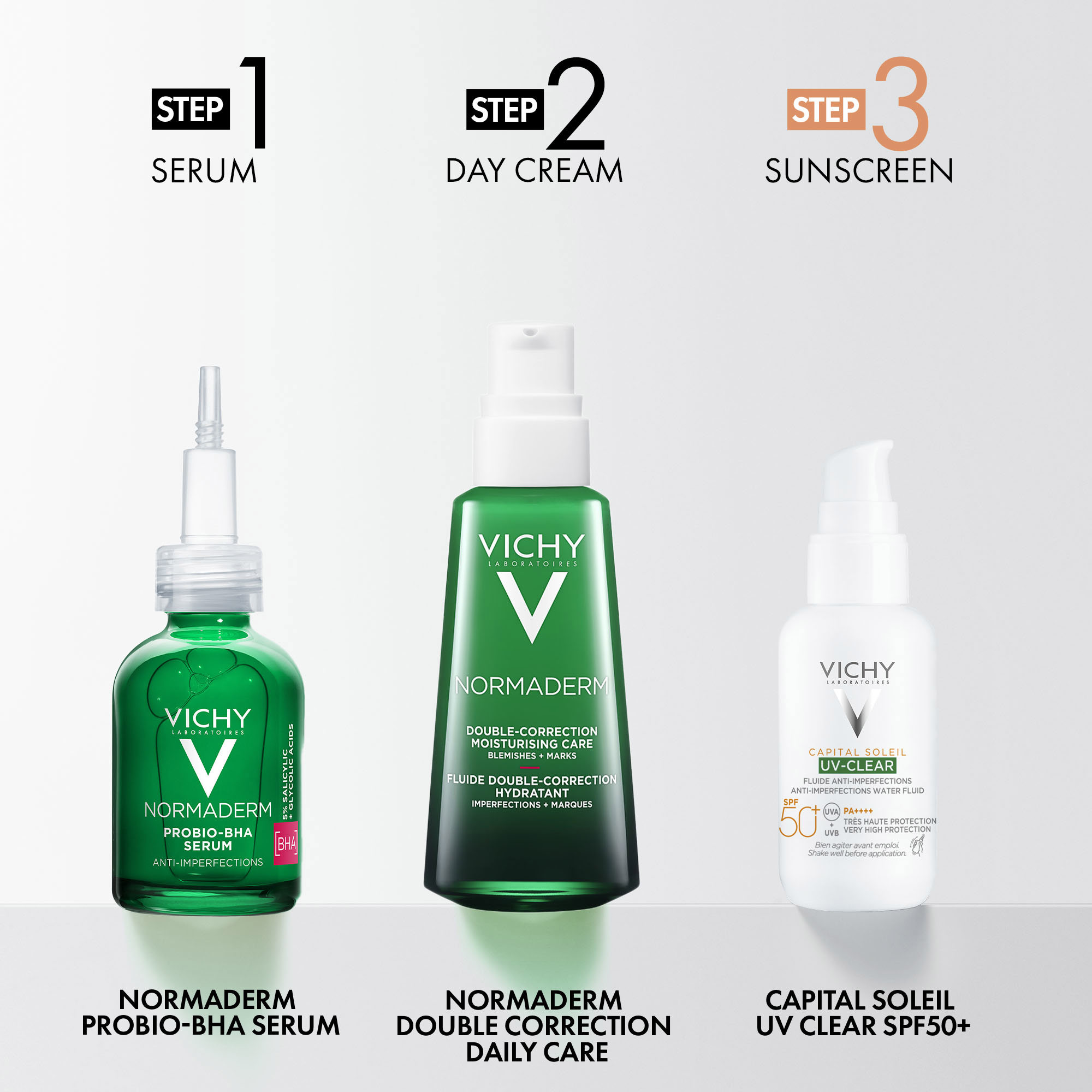 Vichy Normaderm Phytosolution Daily Care, 50 ml