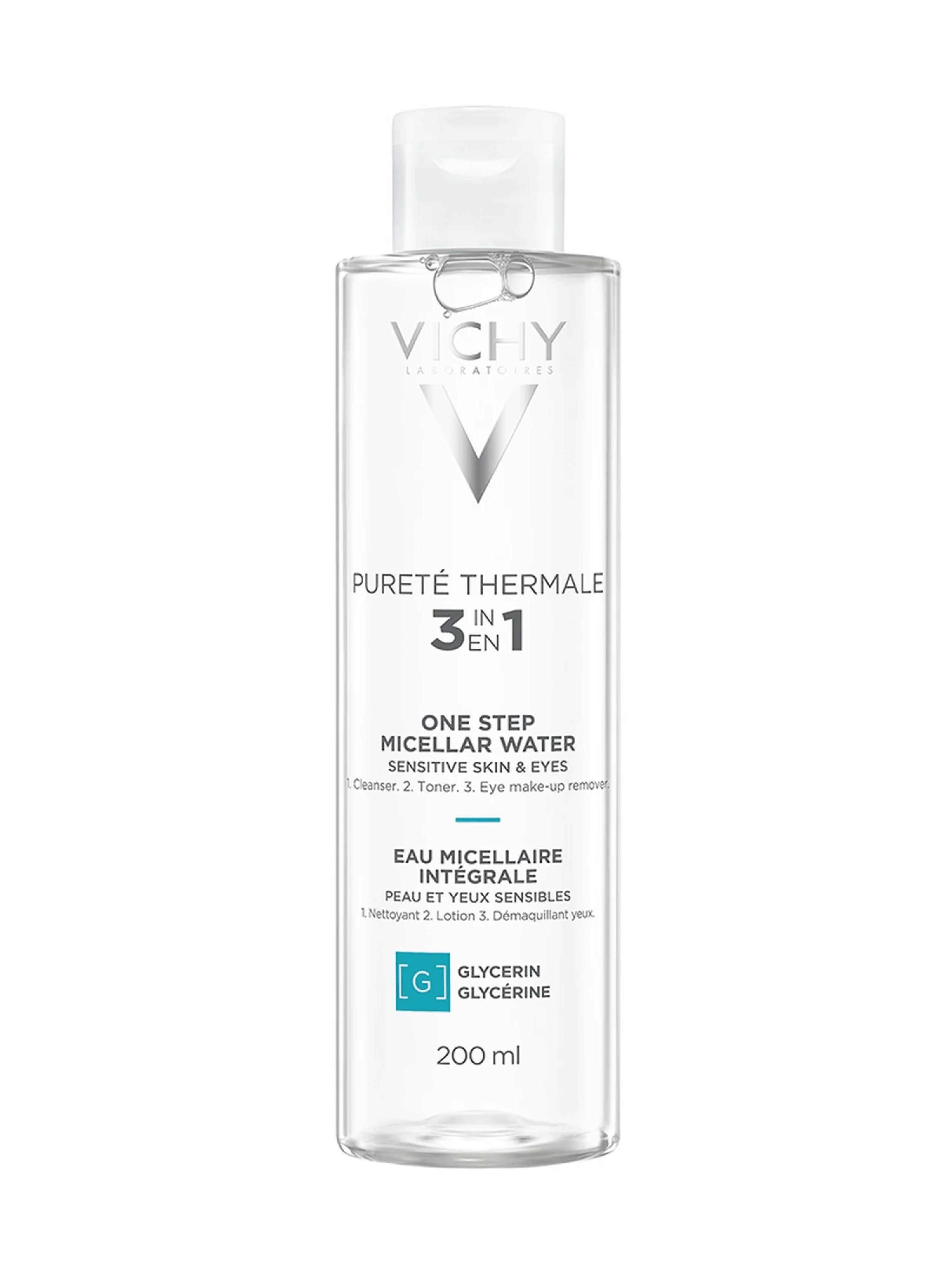 Vichy Purete Thermale Mineral Micellar Water, 200 ml