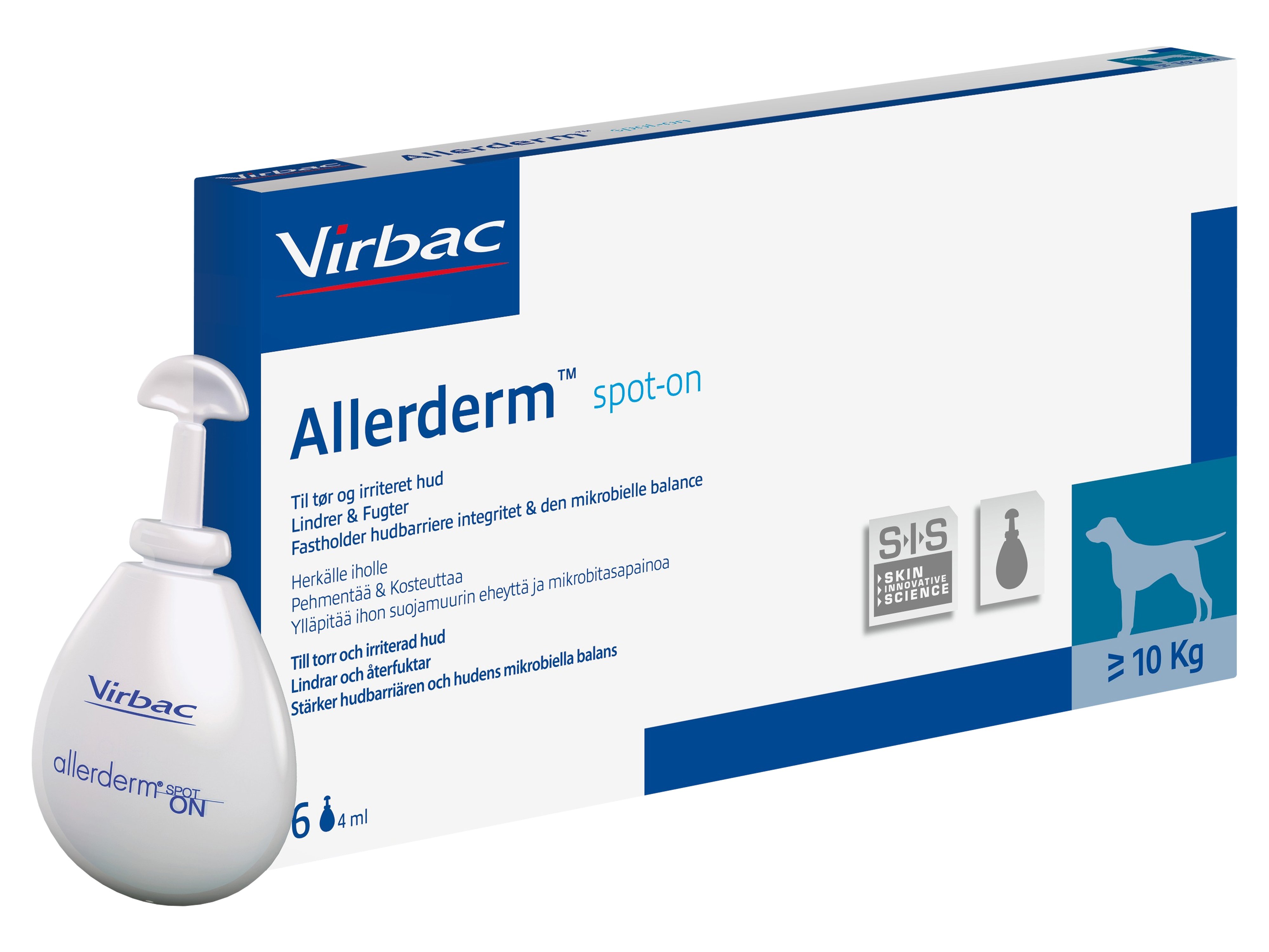 Virbac Allerderm Spot-on, 6 x 4 ml