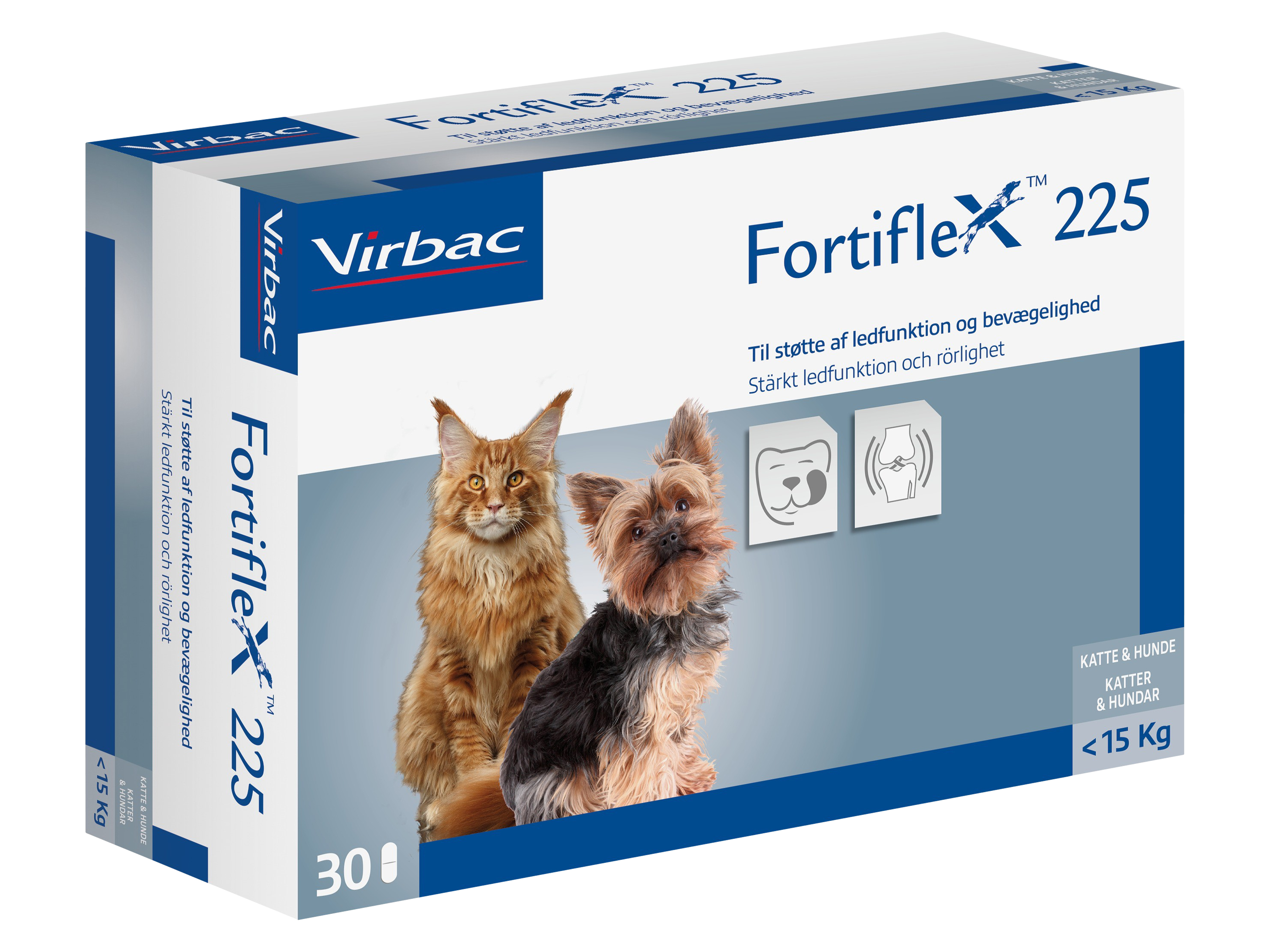 Virbac Fortiflex 225, 30 tabletter