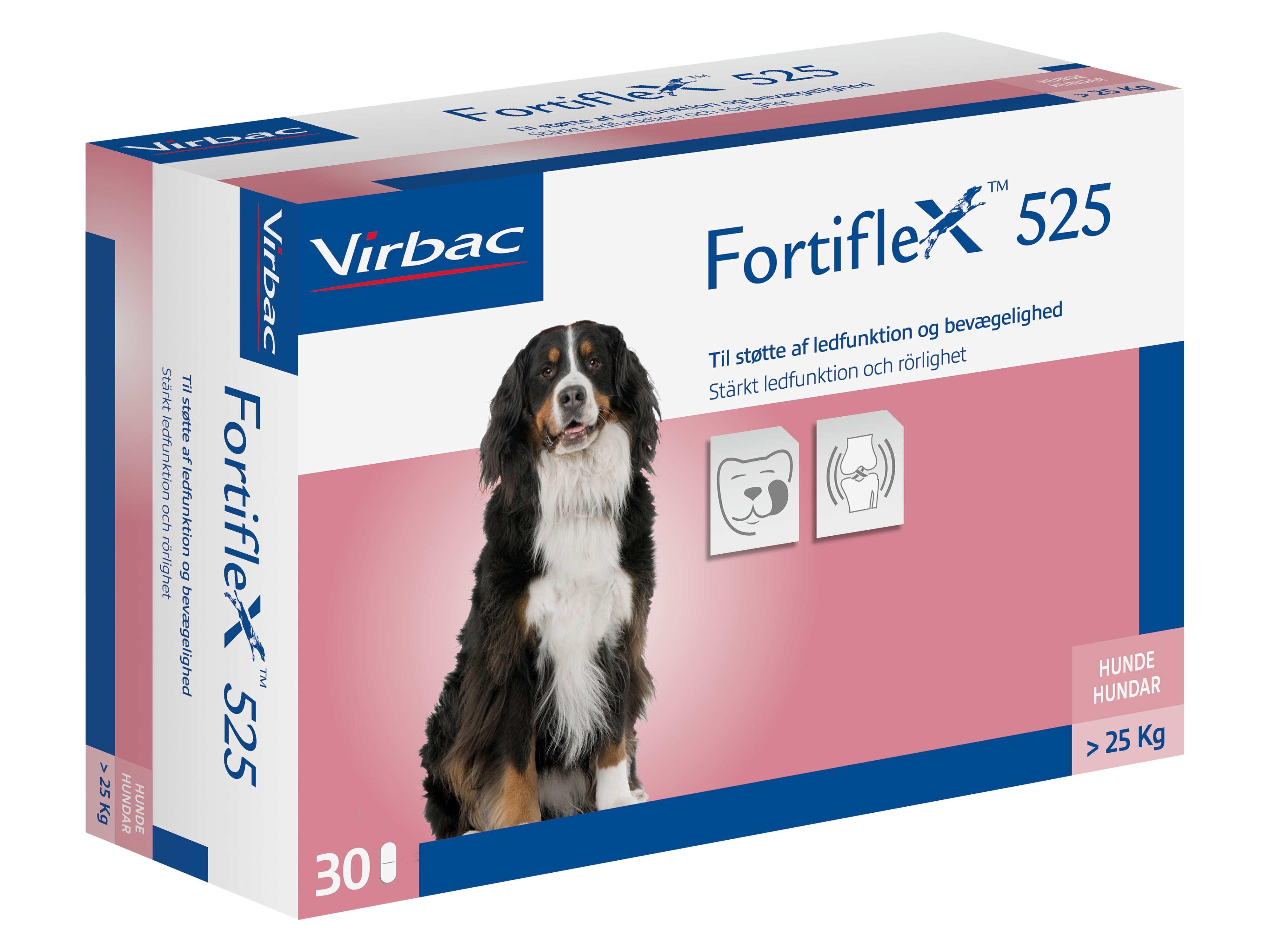 Virbac Fortiflex 525, 30 tabletter