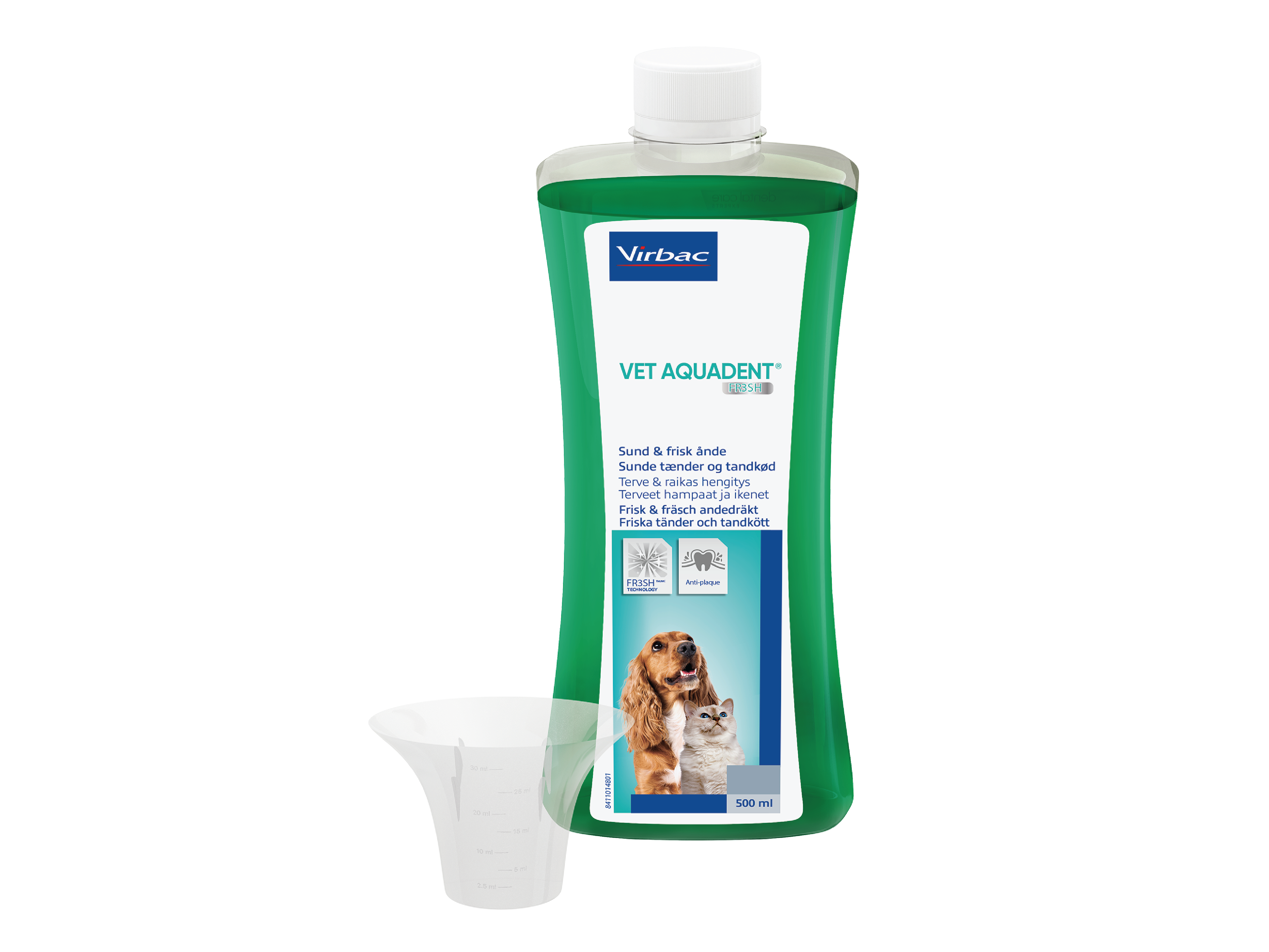 Virbac Vet Aquadent Fresh, 500 ml