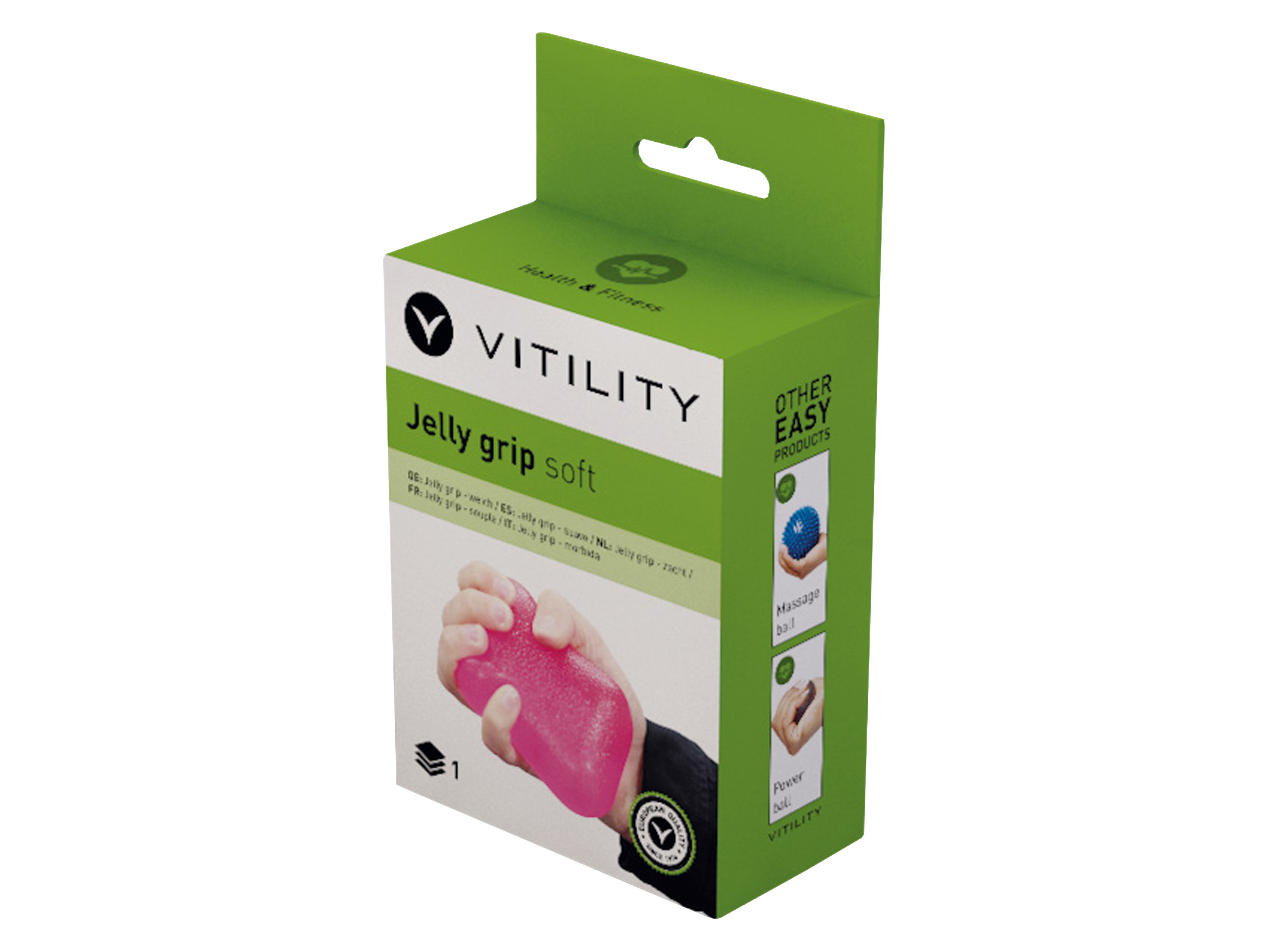 Vitility Jelly Grip myk gelé, 1 stk