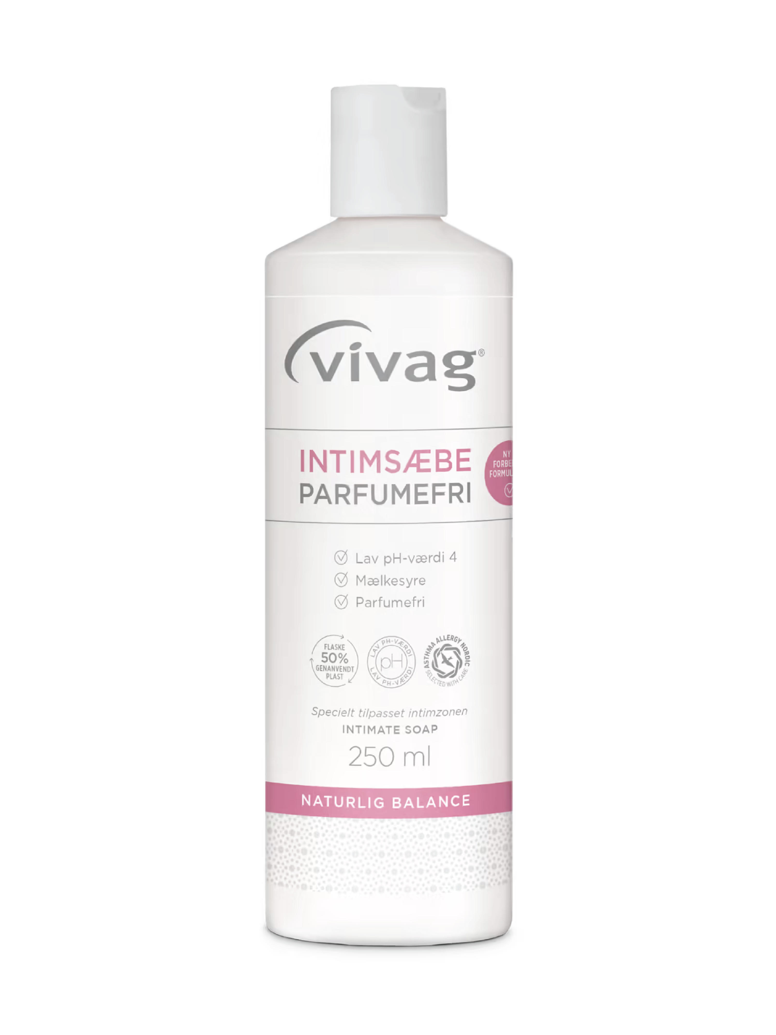 Vivag Intimsåpe Parfymefri, 250 ml