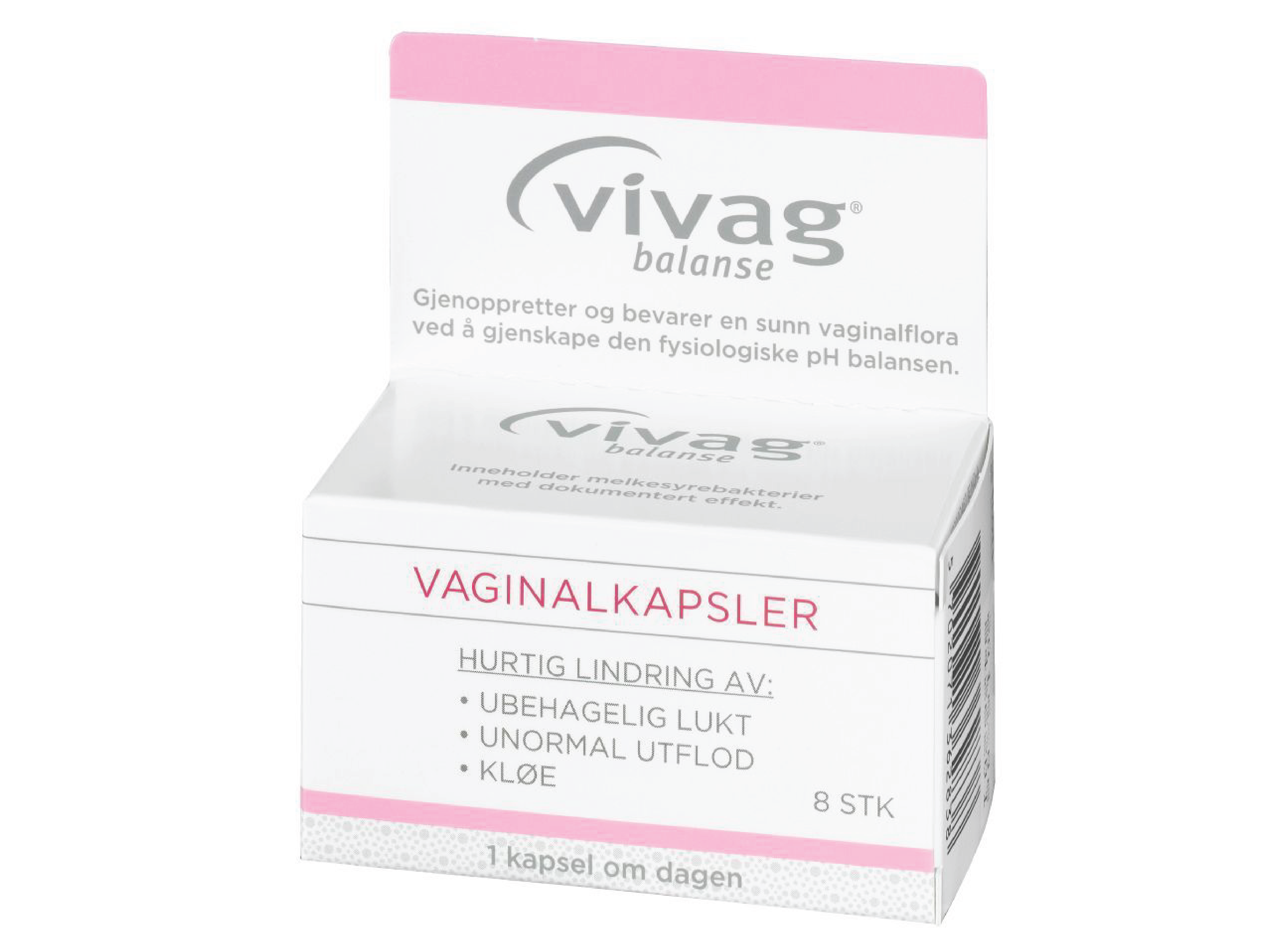 Vivag Pluss Vaginalkapsler, 8 stk.