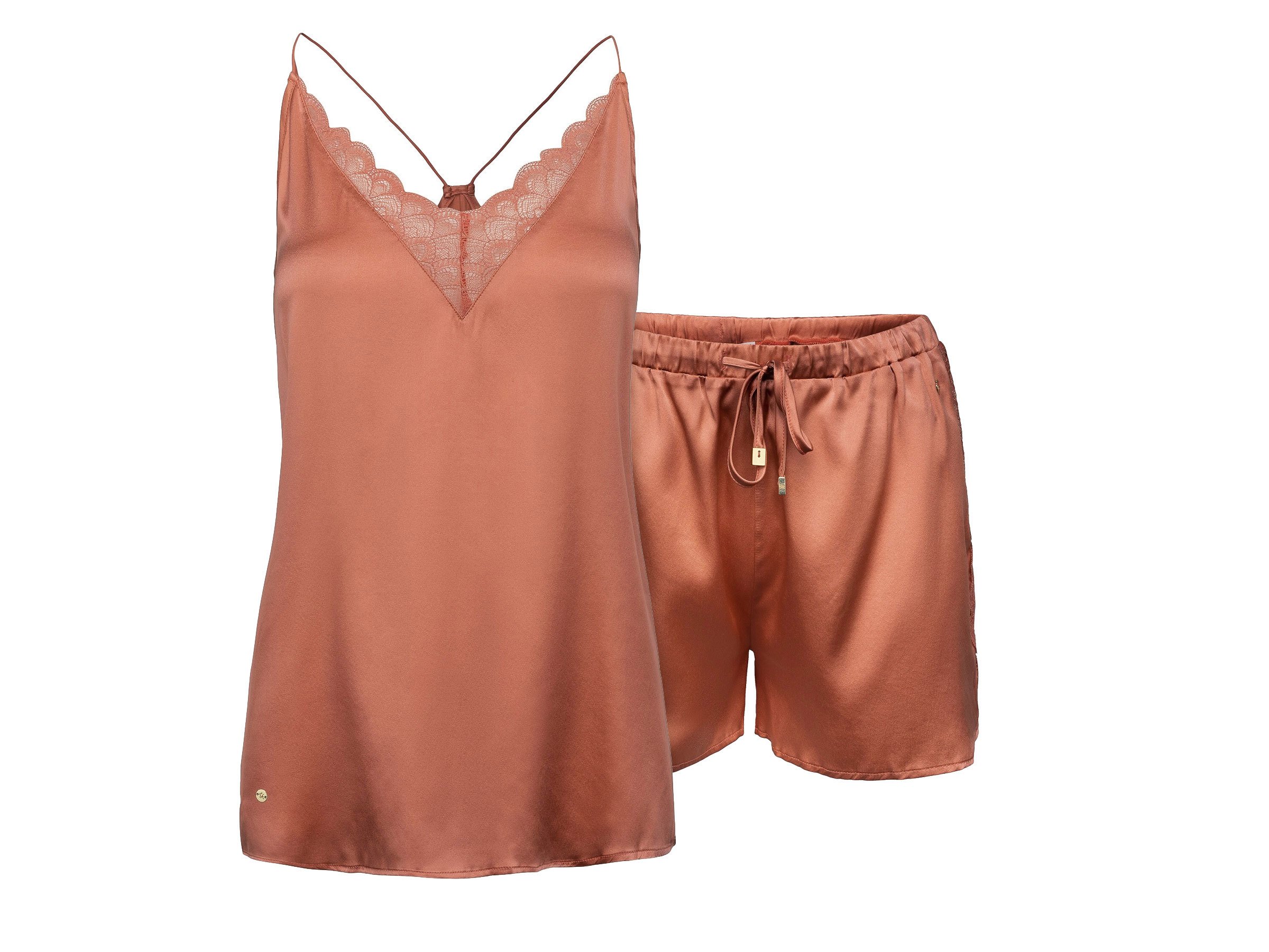 Vendela Wear Willow Silk Set, TerraCotta, 1 stk.