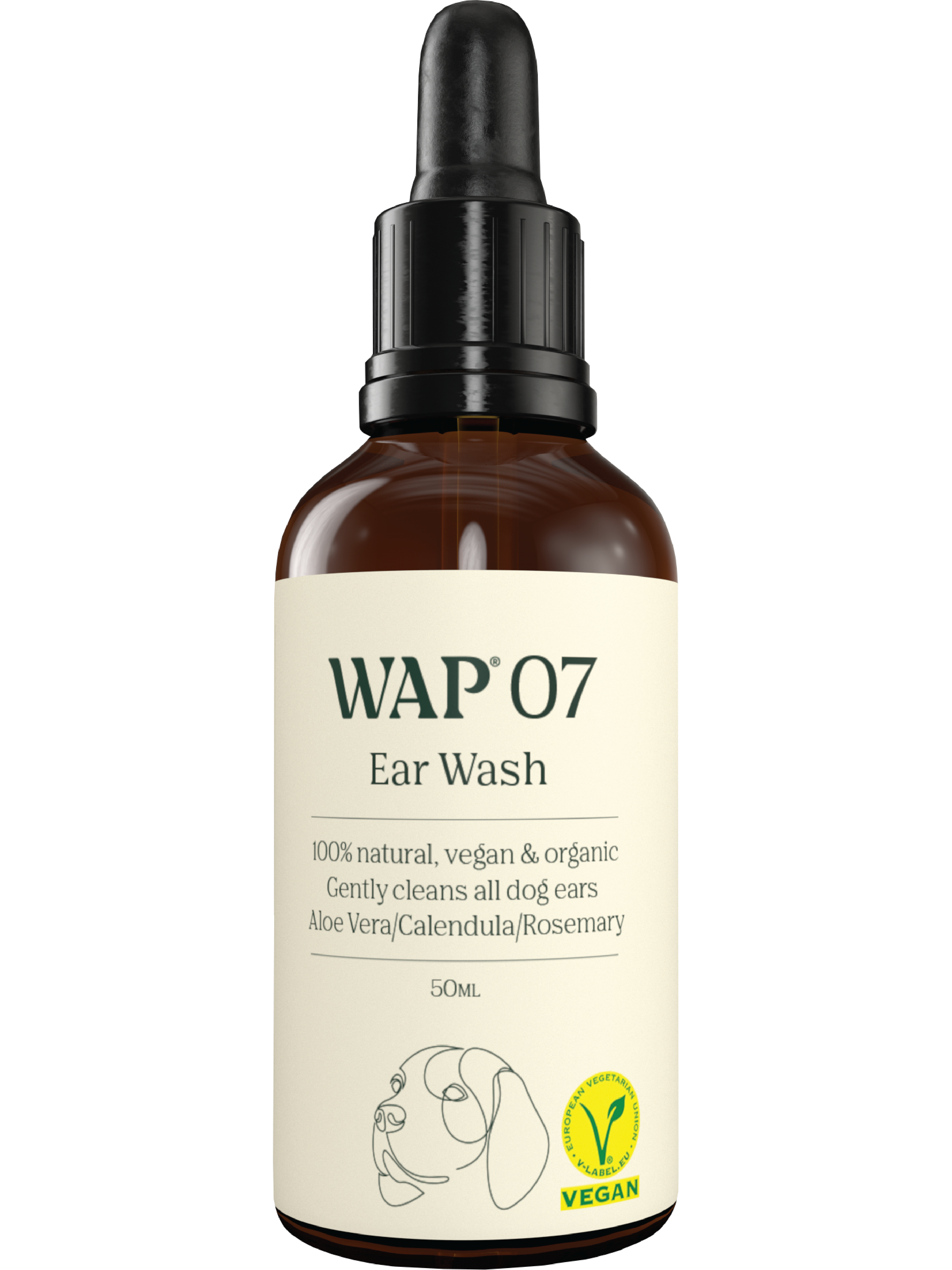 WAP Dog Care Ear Wash, 50 ml