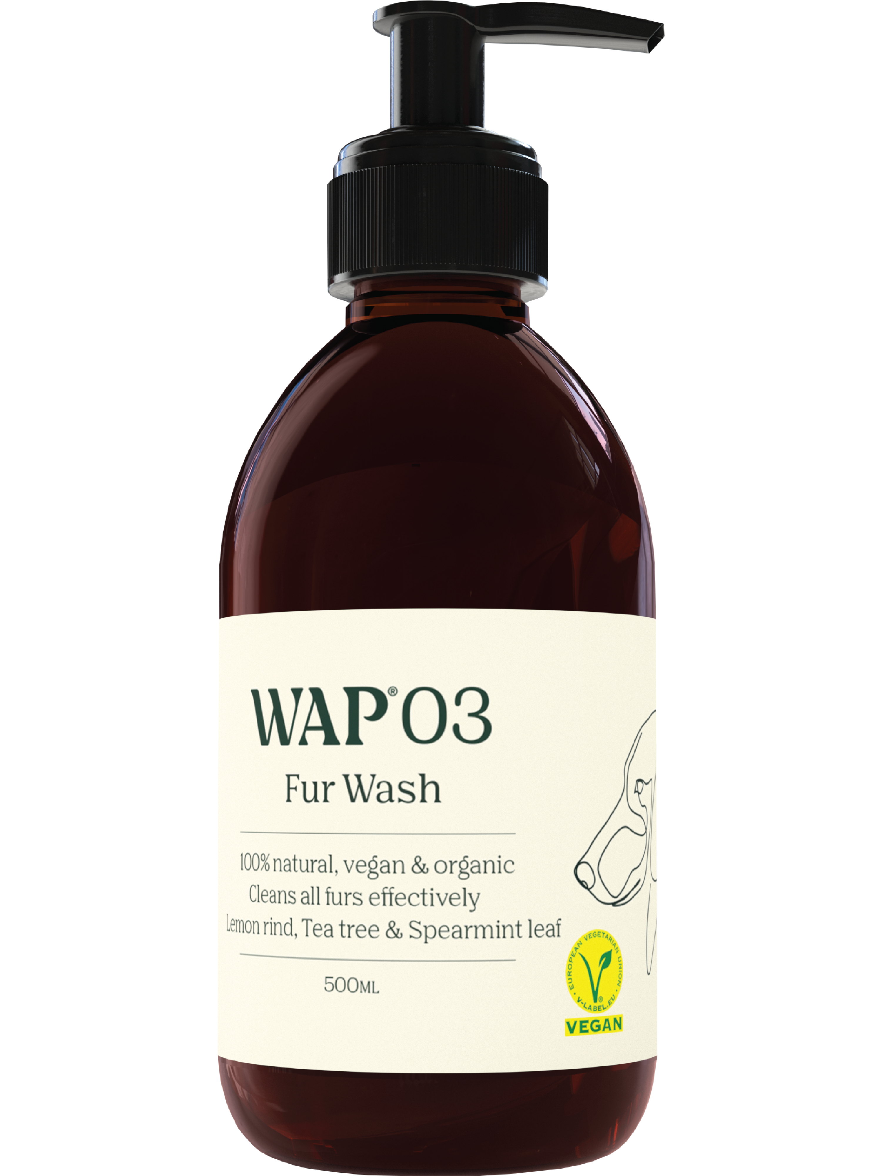 WAP Dog Care Fur Wash, 500 ml