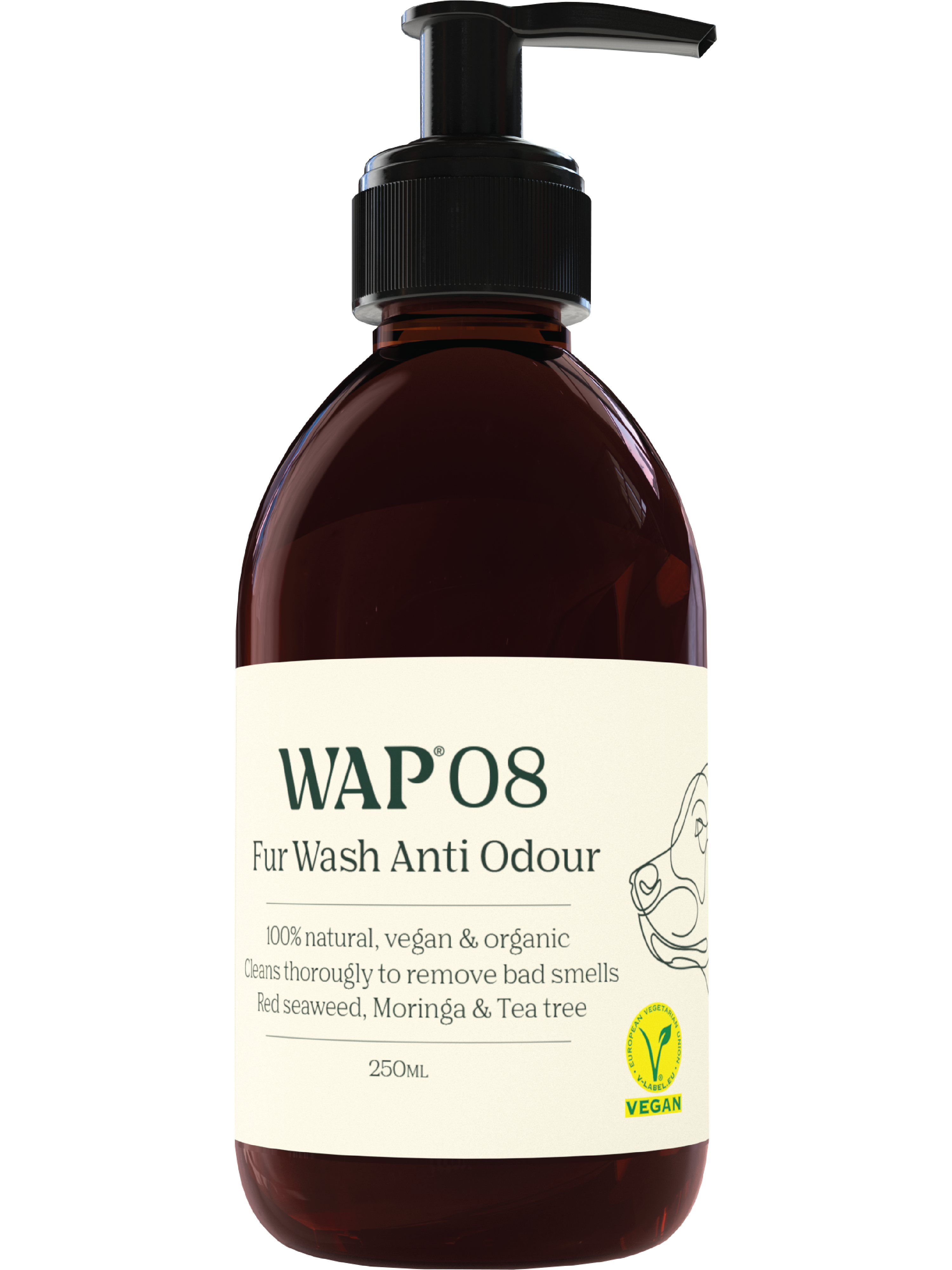 WAP Dog Care Fur Wash Anti Smell, 250 ml