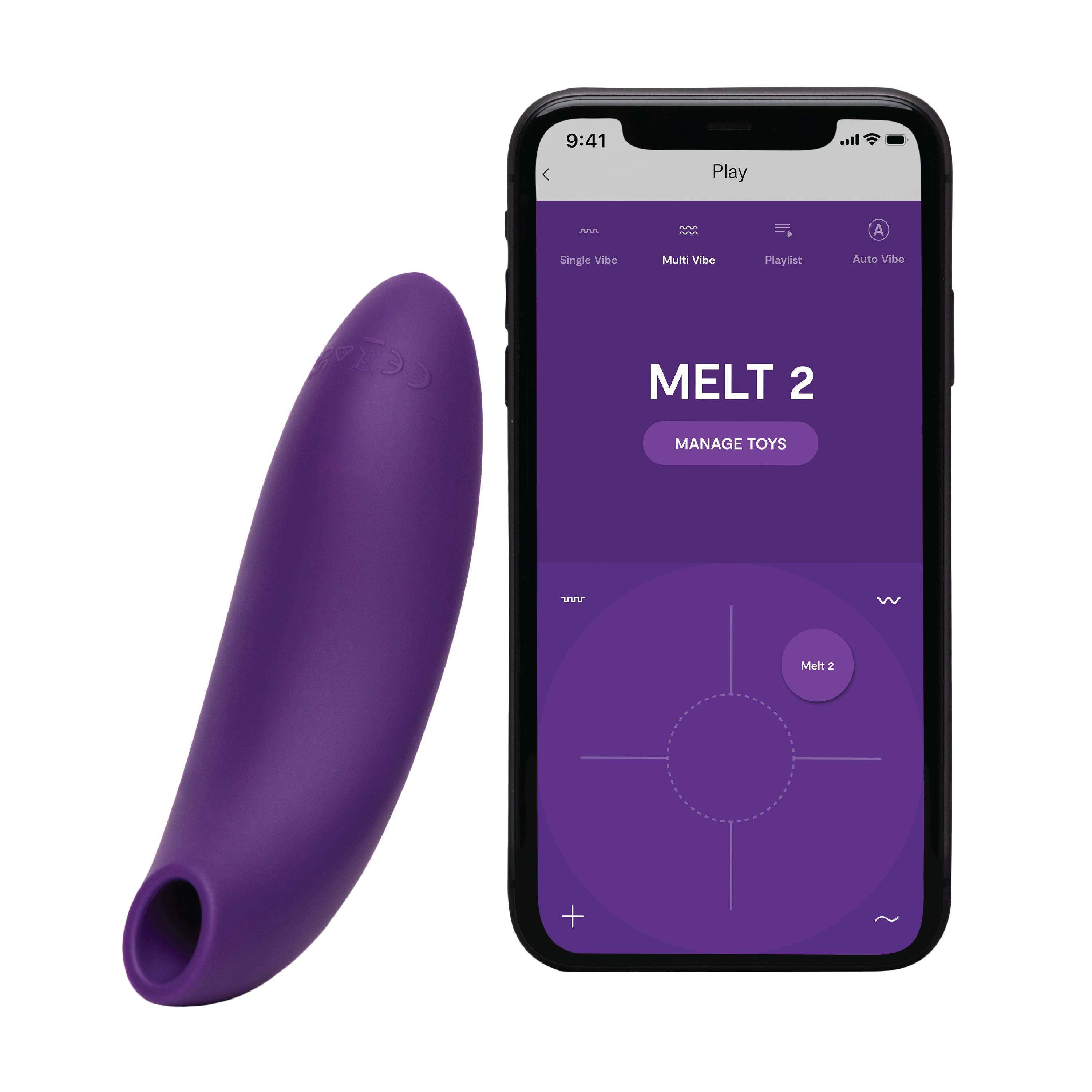 We-Vibe Melt 2 Purple Klitorisstimulator, 1 stk.