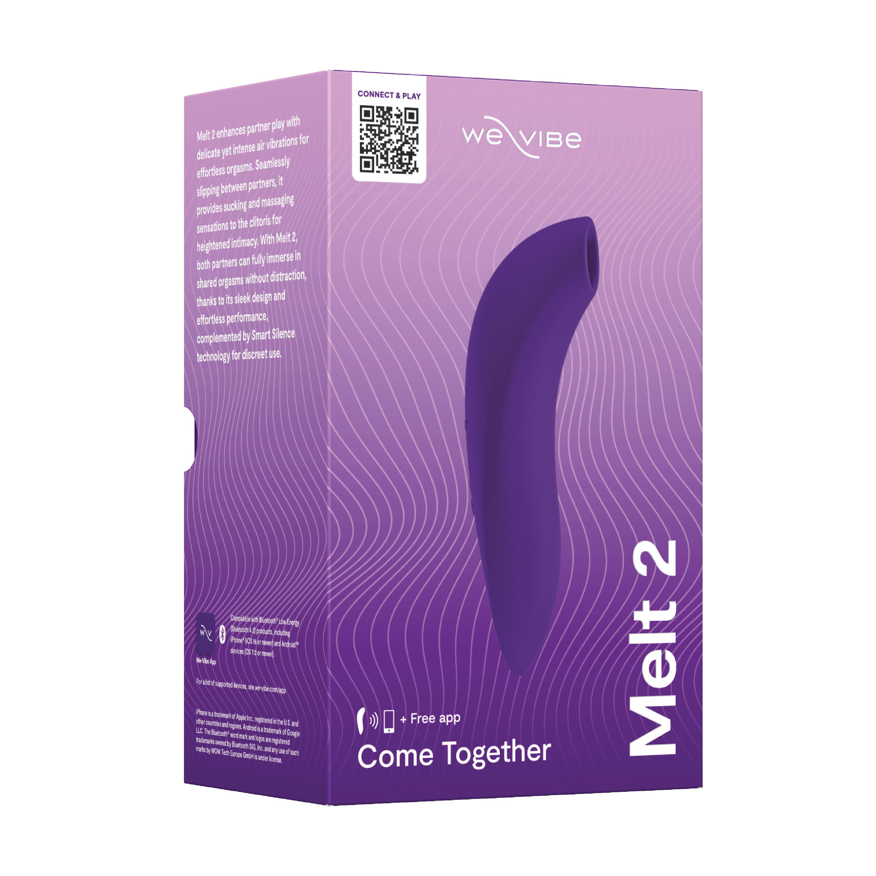 We-Vibe Melt 2 Purple Klitorisstimulator, 1 stk.
