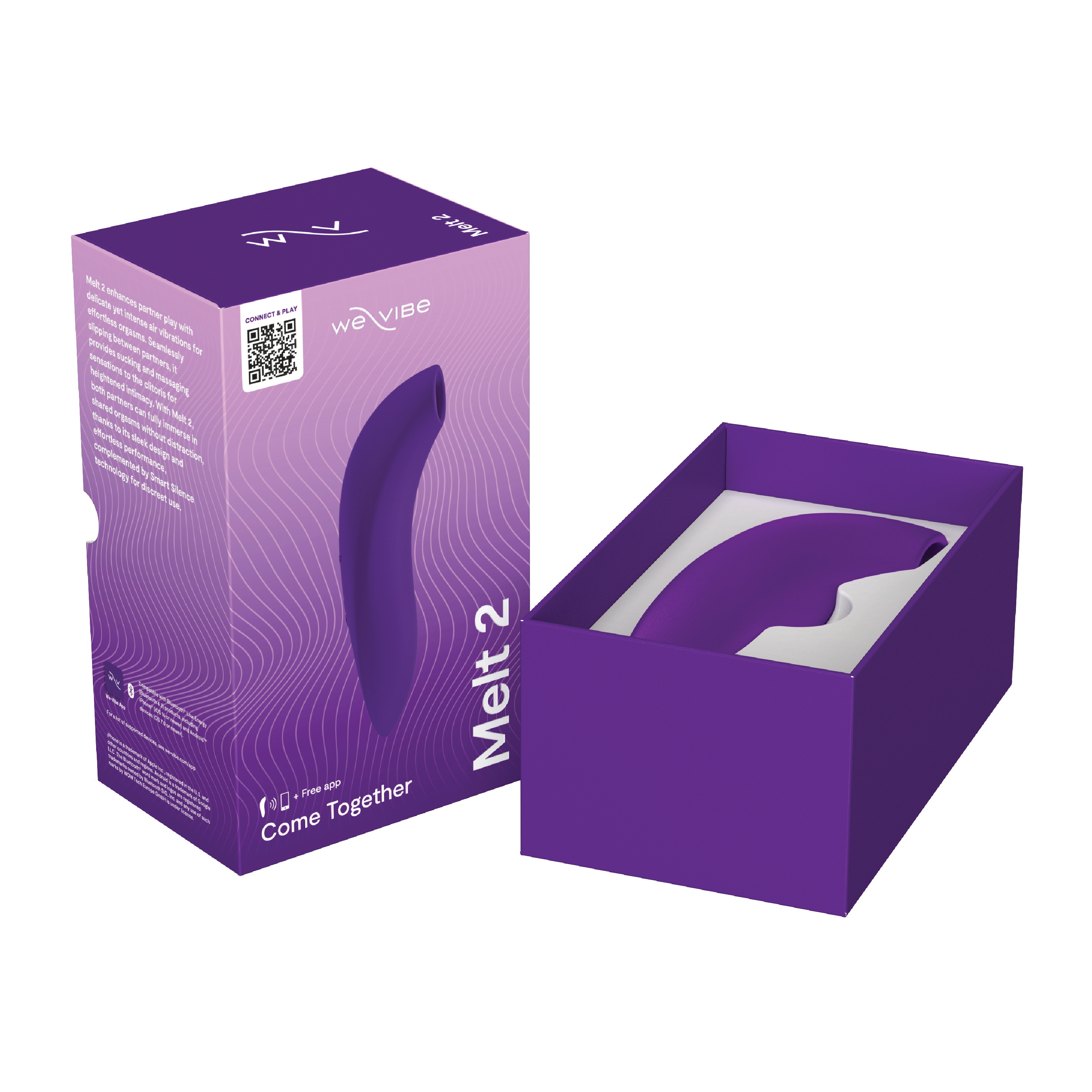 We-Vibe Melt 2 Purple Klitorisstimulator, 1 stk.