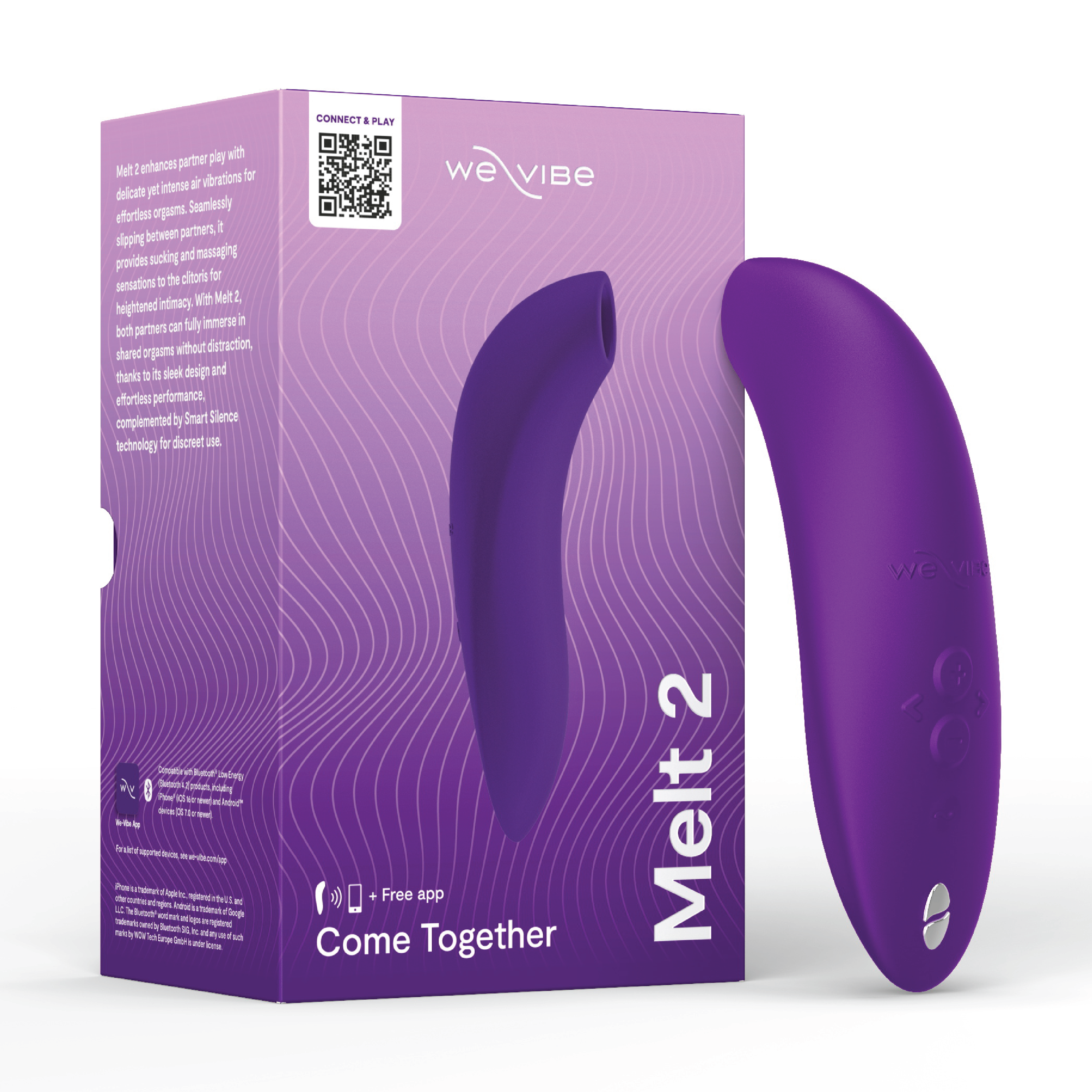 We-Vibe Melt 2 Purple Klitorisstimulator, 1 stk.
