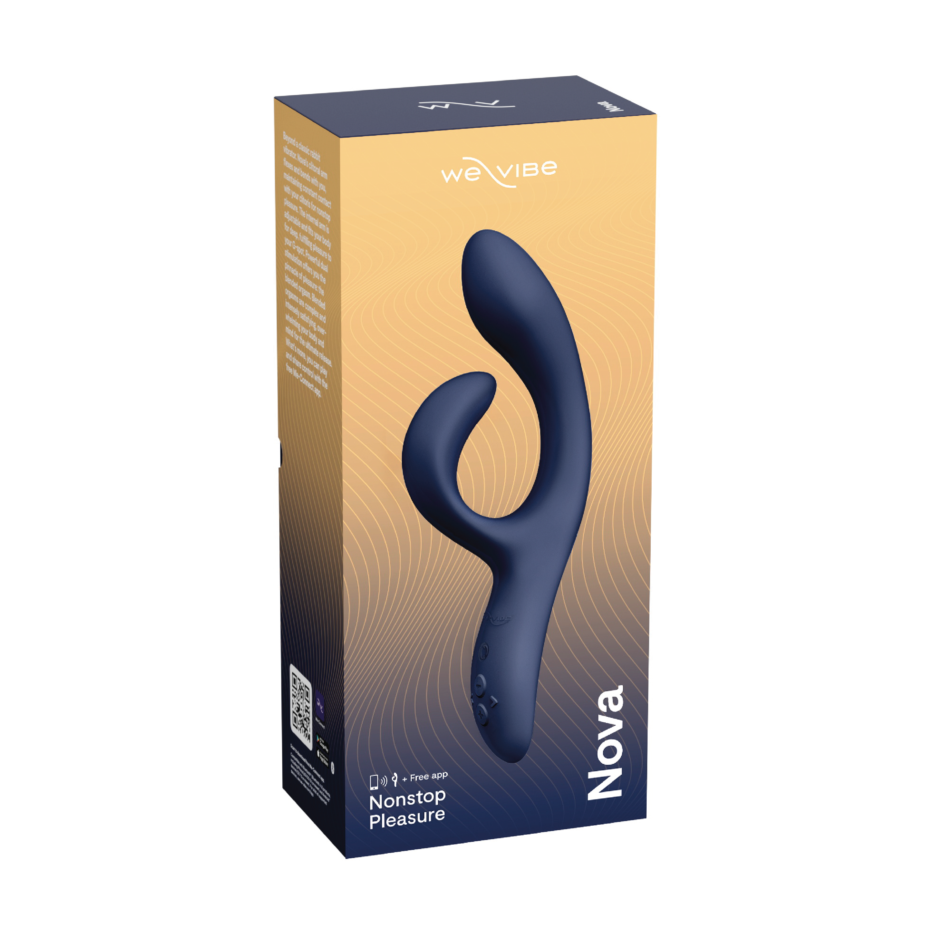 We-Vibe Nova 2 Midnight Blu Vibrator, 1 stk.