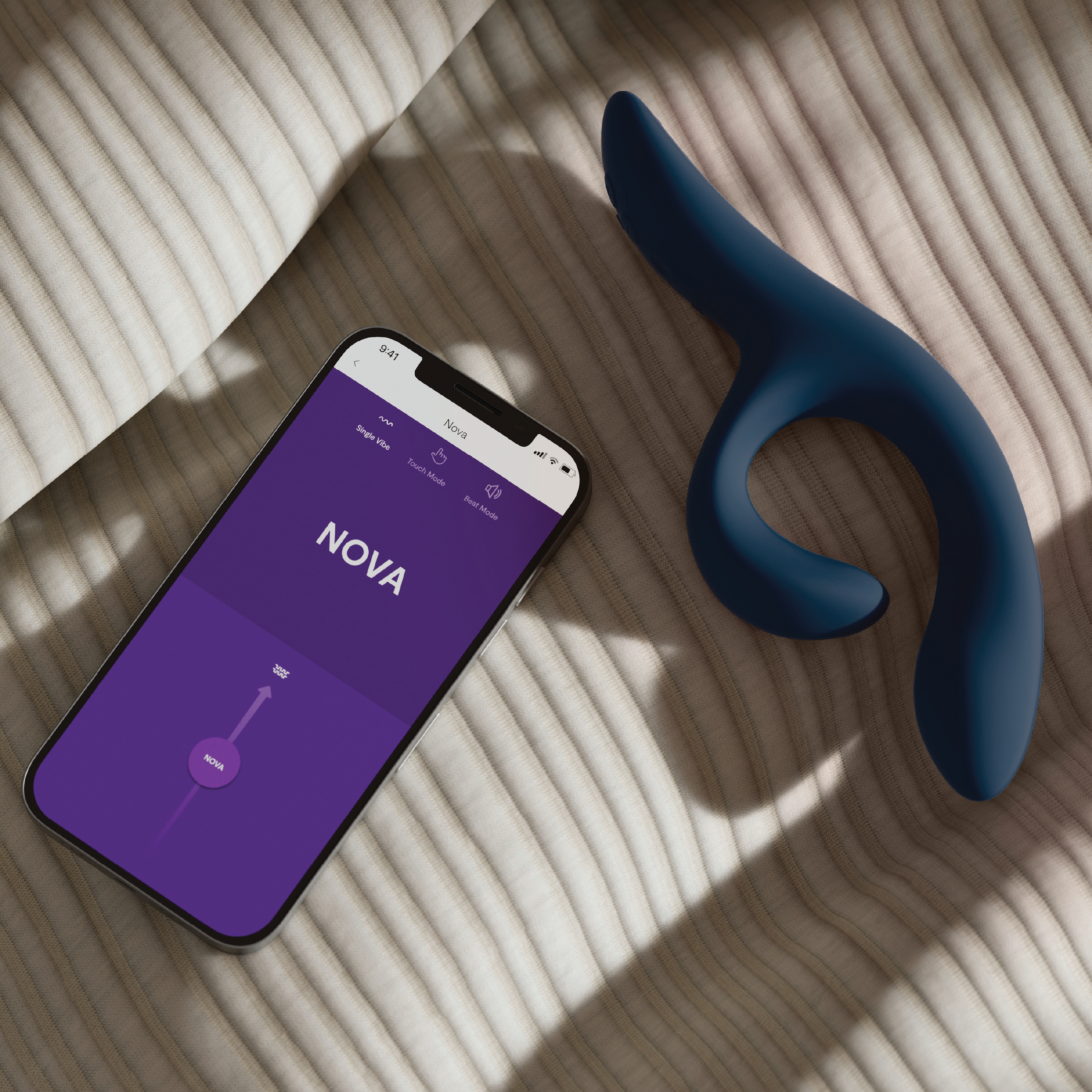 We-Vibe Nova 2 Midnight Blu Vibrator, 1 stk.