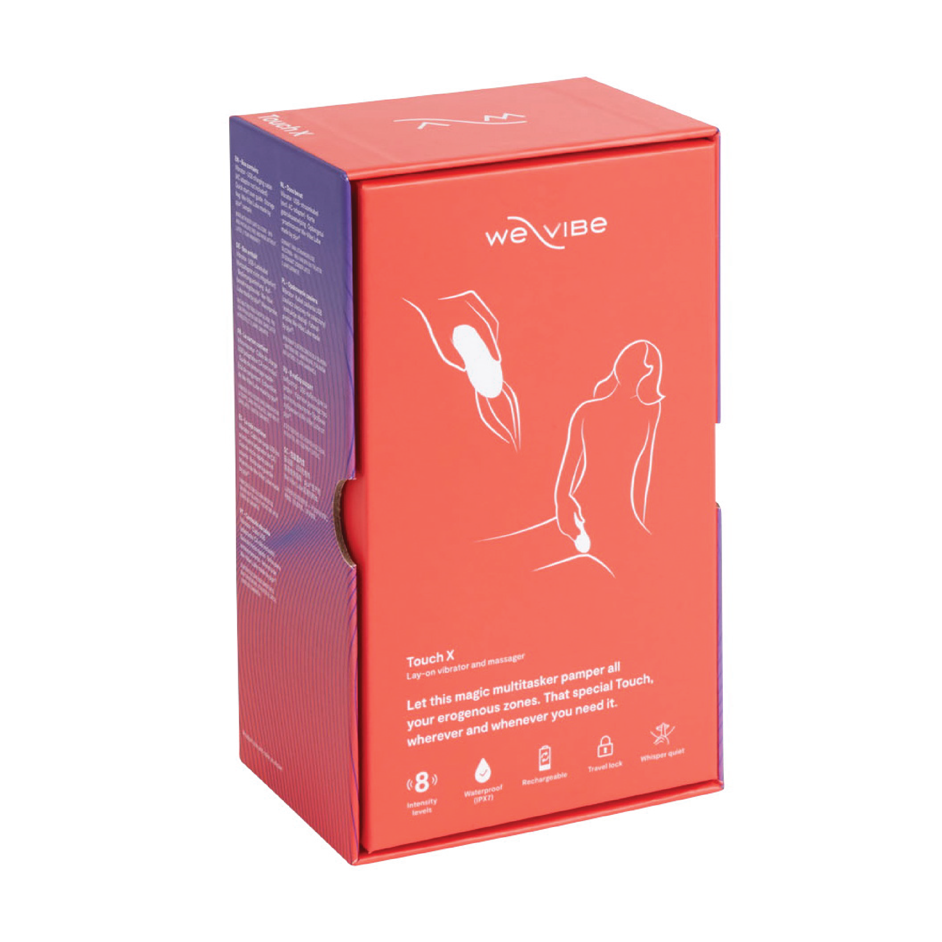 We-Vibe Touch X Crave Coral Klitorisvibrator, 1 stk.
