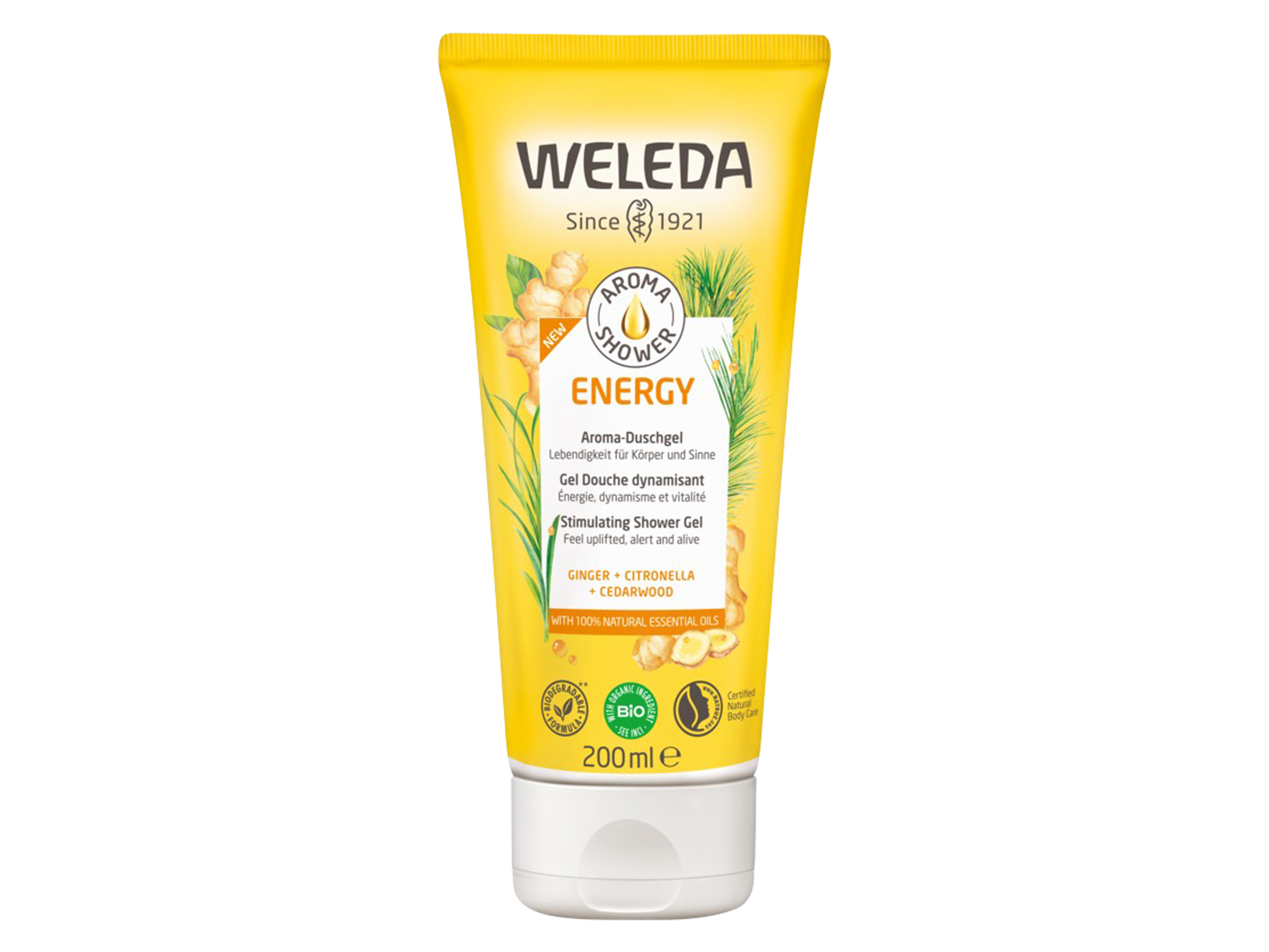 Weleda Aroma Energy Shower Gel, 200 ml